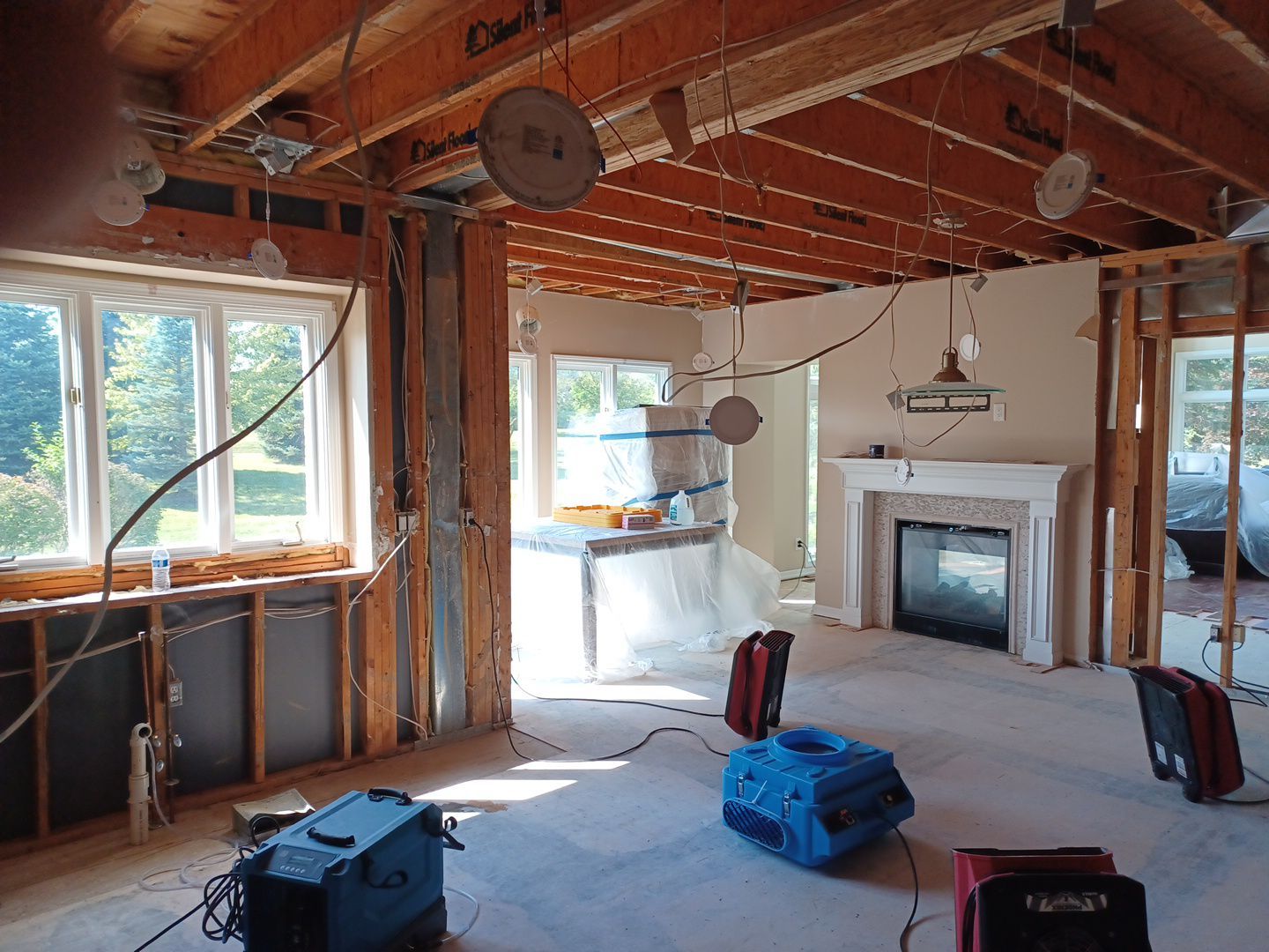 Project in Canton by EzDry Water Mitigation & Property Restoration