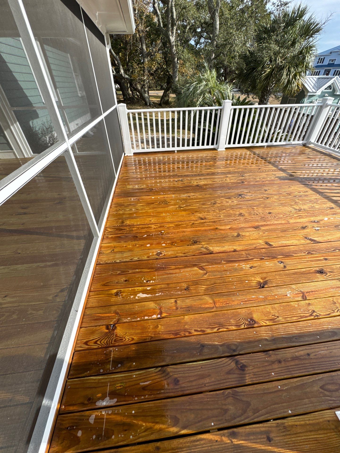Weathered Deck using Wood Sealant by DuraSeal