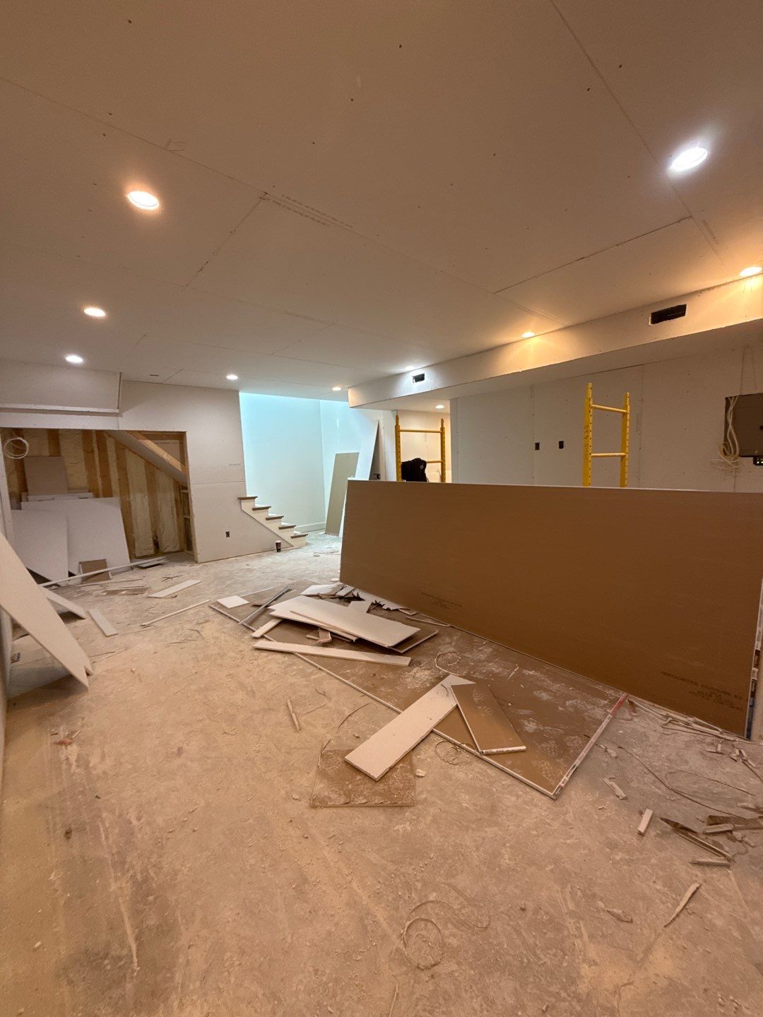 Basement Finishing Project with Home Gym and Sauna in Prospect by Authentic Carpentry