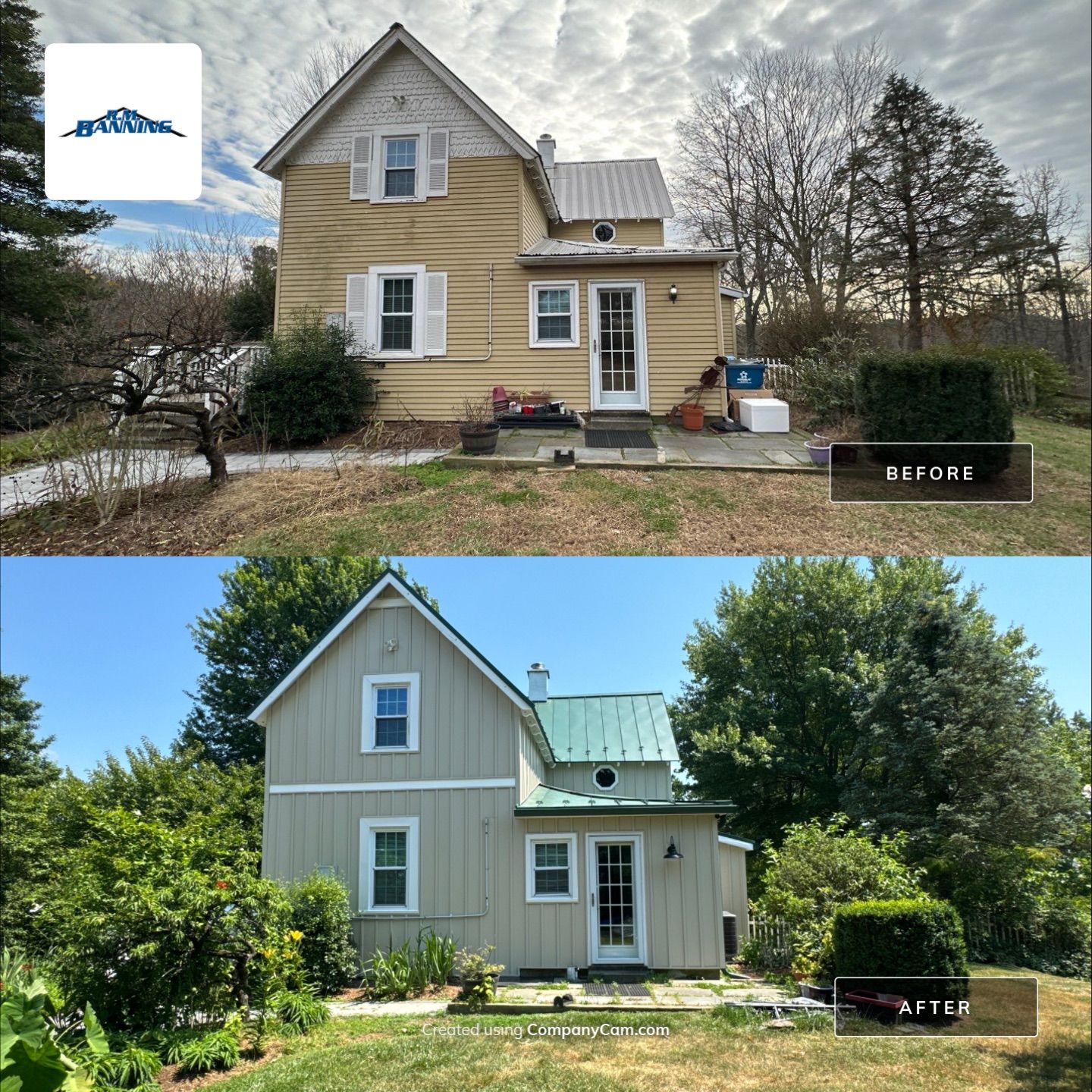 Lorton: Multi-Trade Exterior Restoration by RM Banning, Inc.