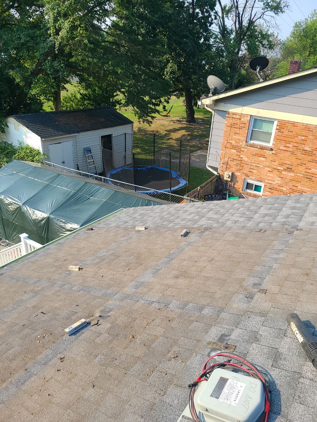 Woodbridge: Roof Replacement with CertainTeed Landmark Pro Designer Shingles in Max Def Colonial Slate by RM Banning, Inc.