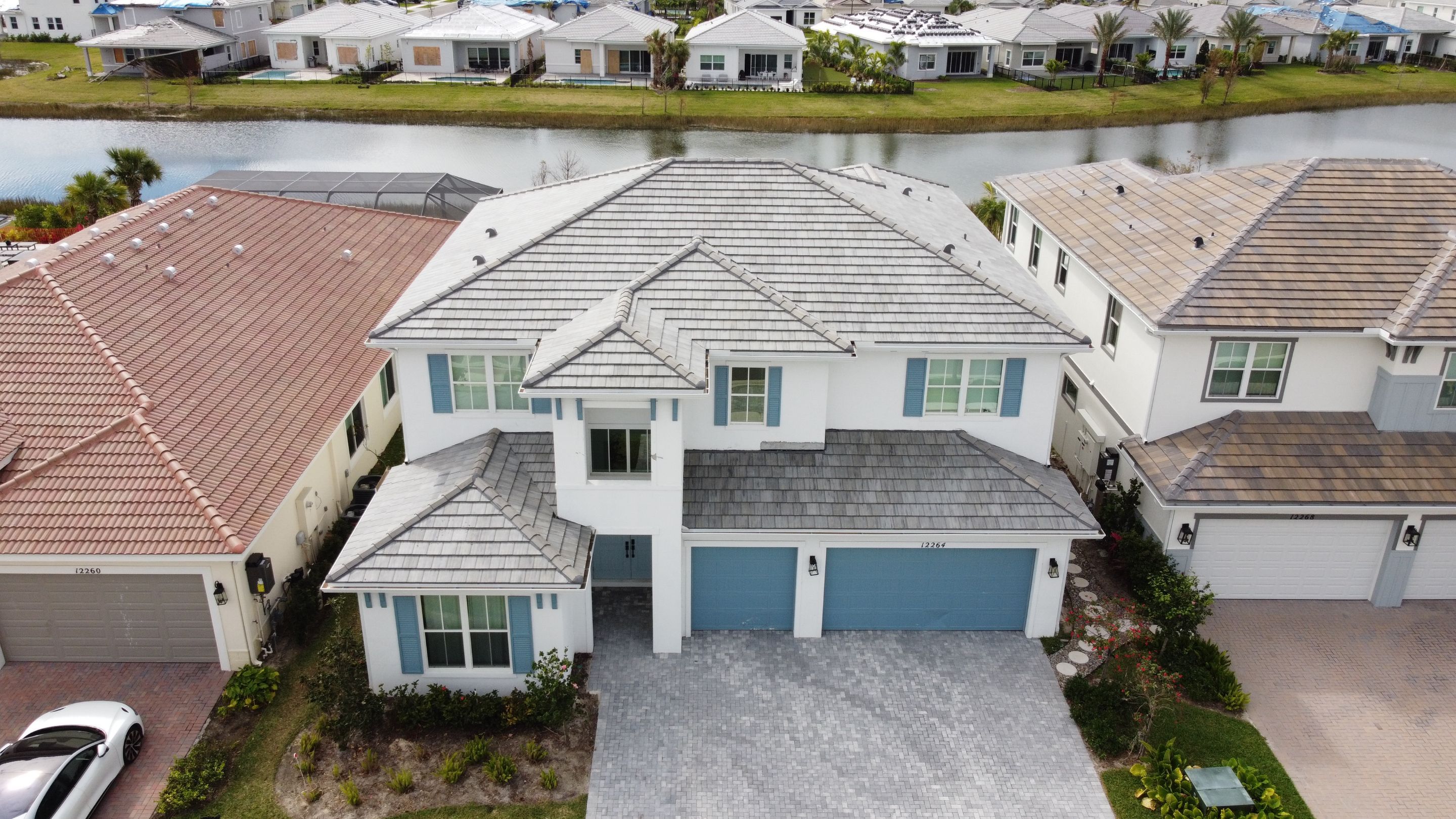 Residential Roofing Installation using Eagle Roofing Tile by BLUES BROTHERS ROOFING