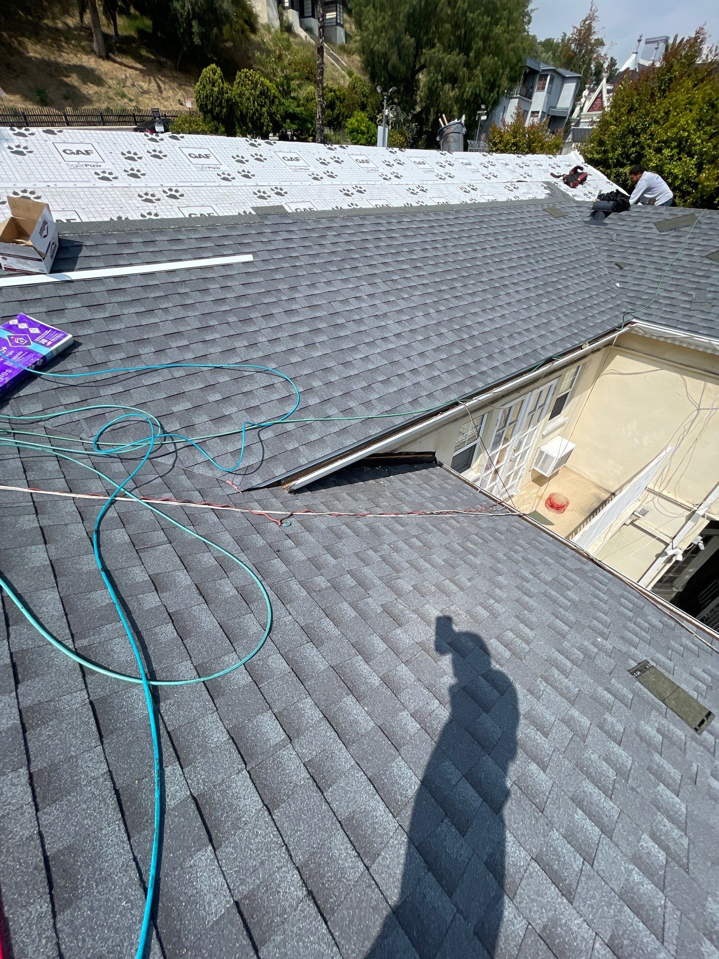 Roof Replacement at the Magic Castle Hotel- Los Angeles, CA 90028 by Epic Roof Replacement