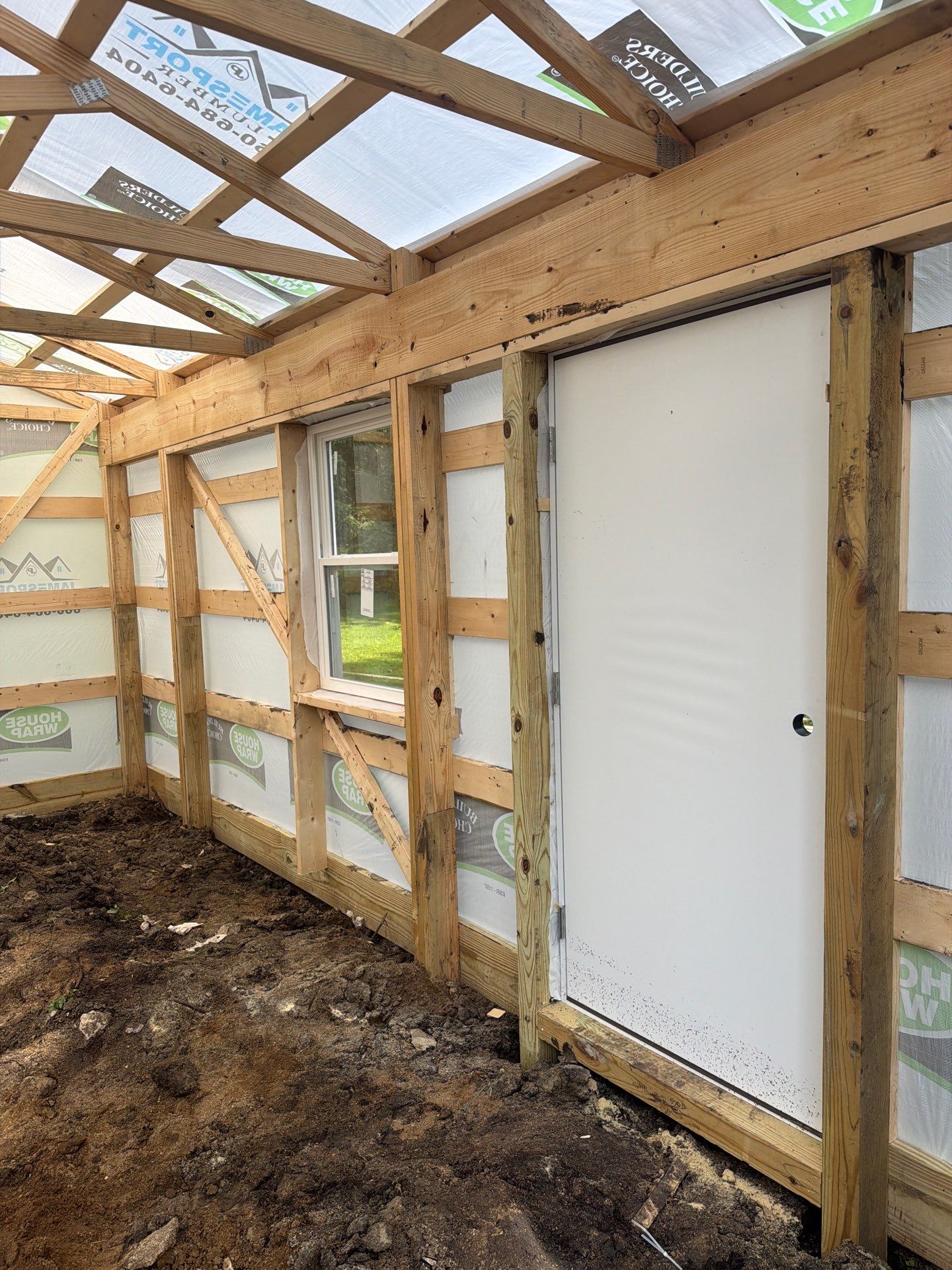 Custom Post Frame Storage Building Installation in Ames, Iowa by Graber Custom Structures