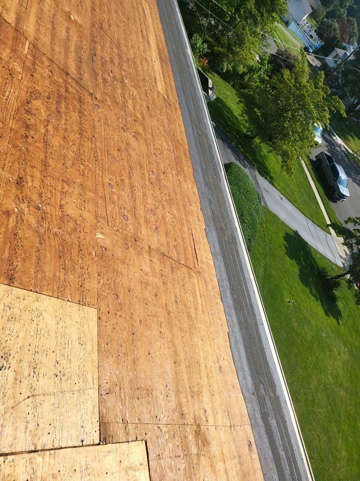 Residential Roofing Installation using Owens Corning Duration Driftwood by A Plus Exterior