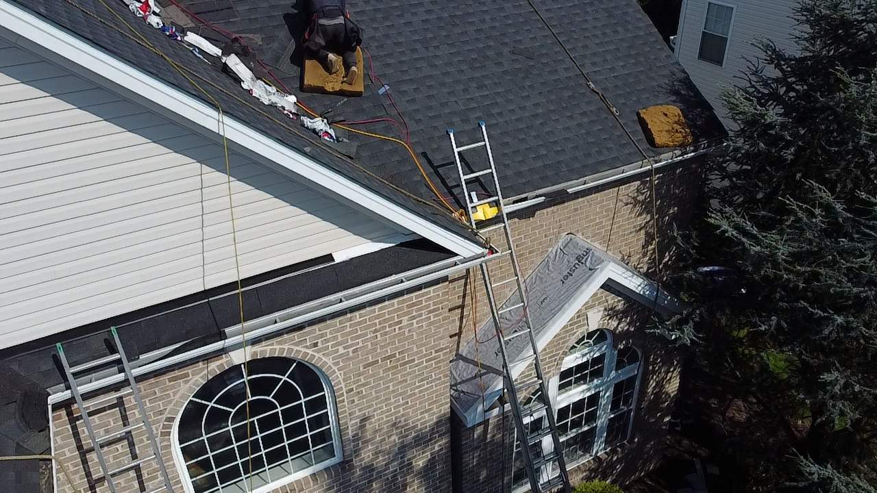 Residential Roofing Installation using GAF Timberline HDZ by Matter Roofing & Construction
