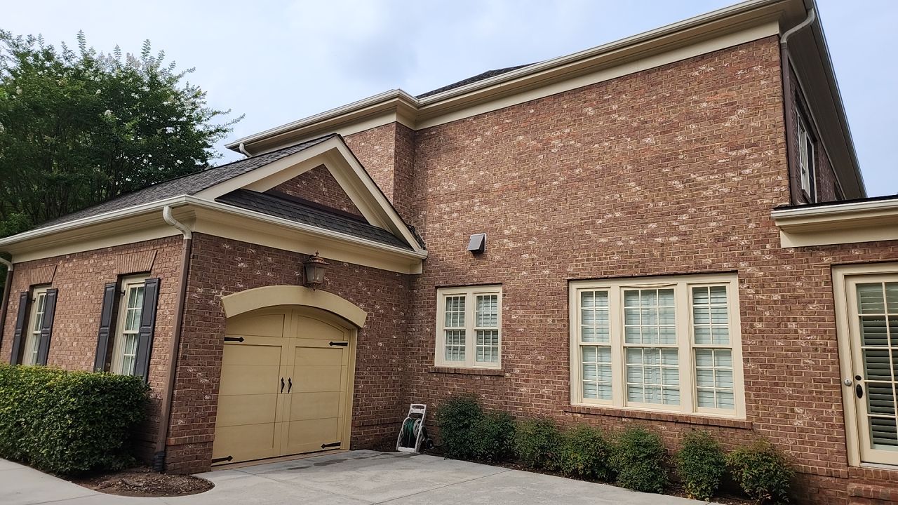 House Wash using cleaner by Power Wash Masters LLC