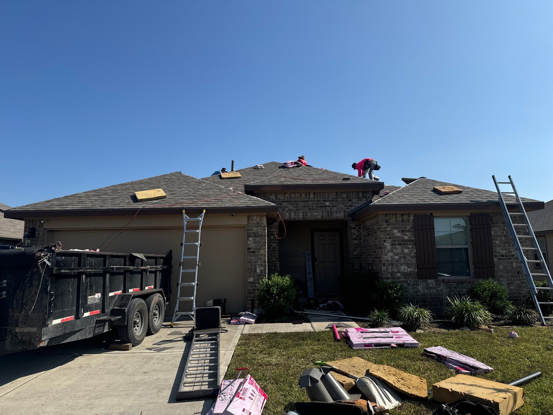 Roof Installation Rosenberg by Roof Repair Company