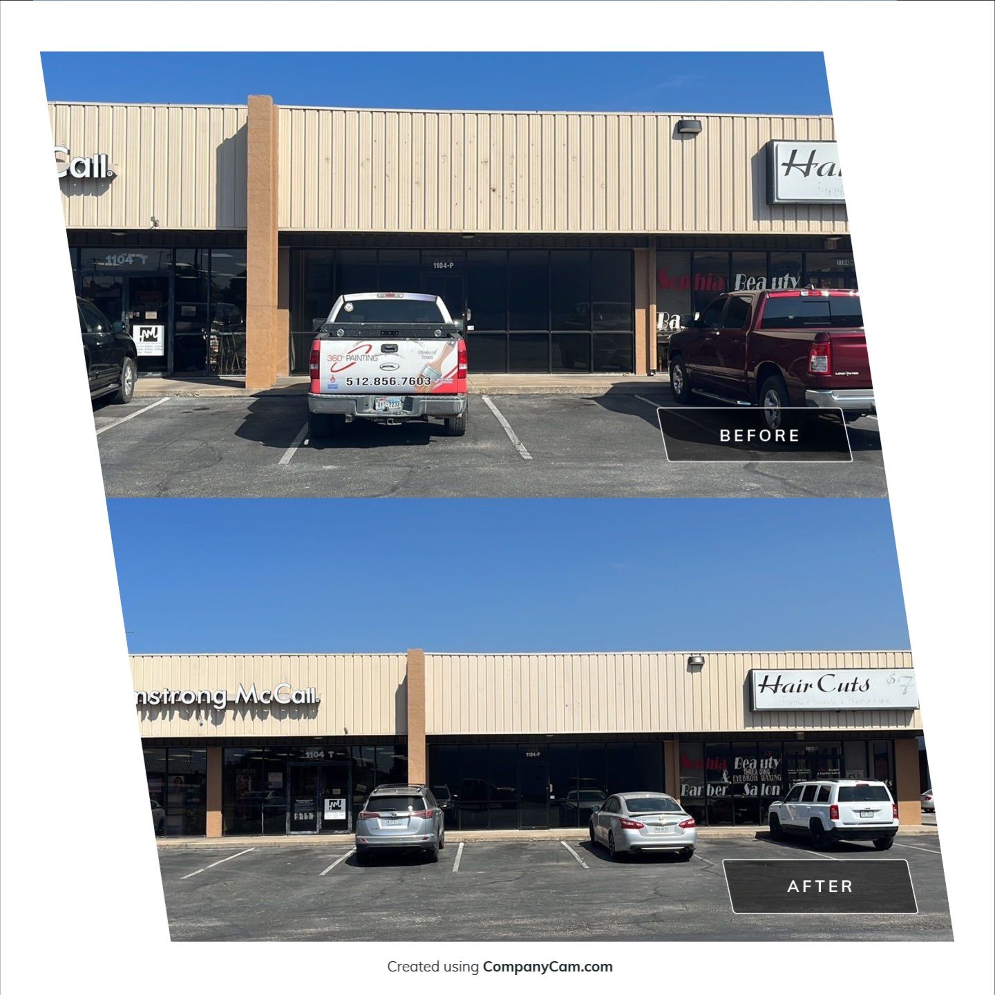 Revitalizing Commerce: A Vibrant Makeover for Your Business Storefronts by 360 Painting Central Texas 