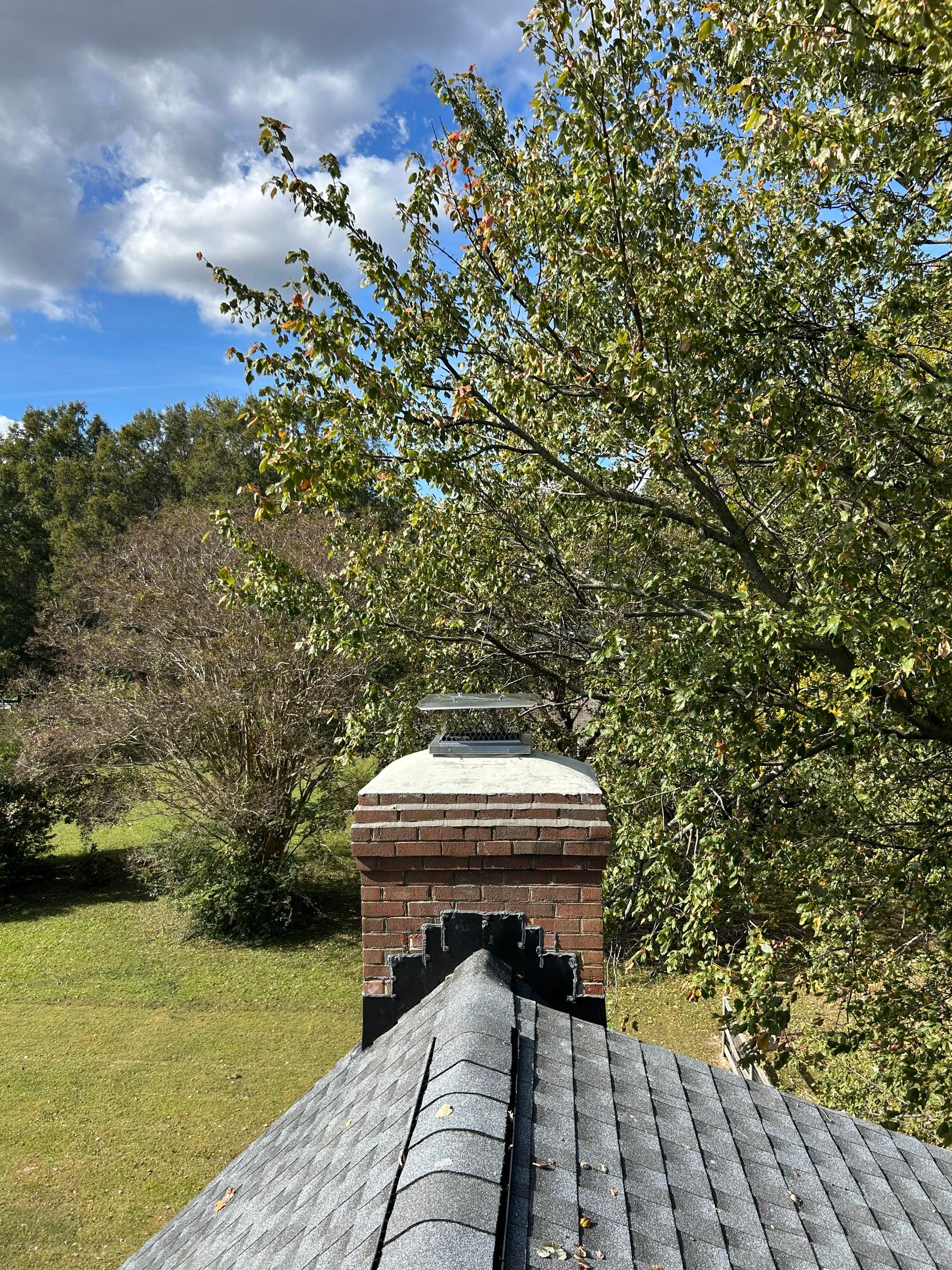 Chimney Cap and Crown Repair by Premier Chimney and Roofing