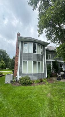 Turtle Shell gutter protection installation in Naperville, IL 60565, photograph 14