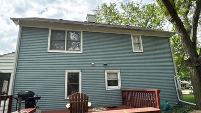 Turtle Shell gutter protection installation in Naperville, IL 60563, photograph 3