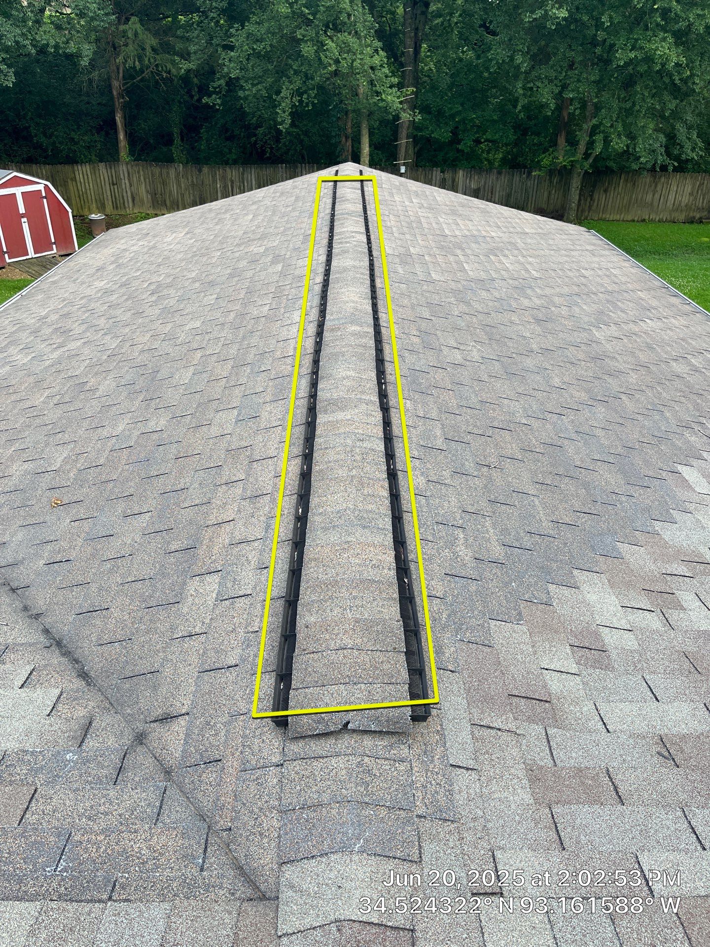 GAF Timberline HDZ Roof Replacement and Decking Repair in Hot Springs by Temple Roofing and Exteriors