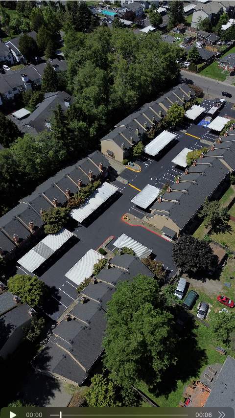 Townhomes On Center | Seal Coating & Striping by Jireh Asphalt & Concrete Inc 