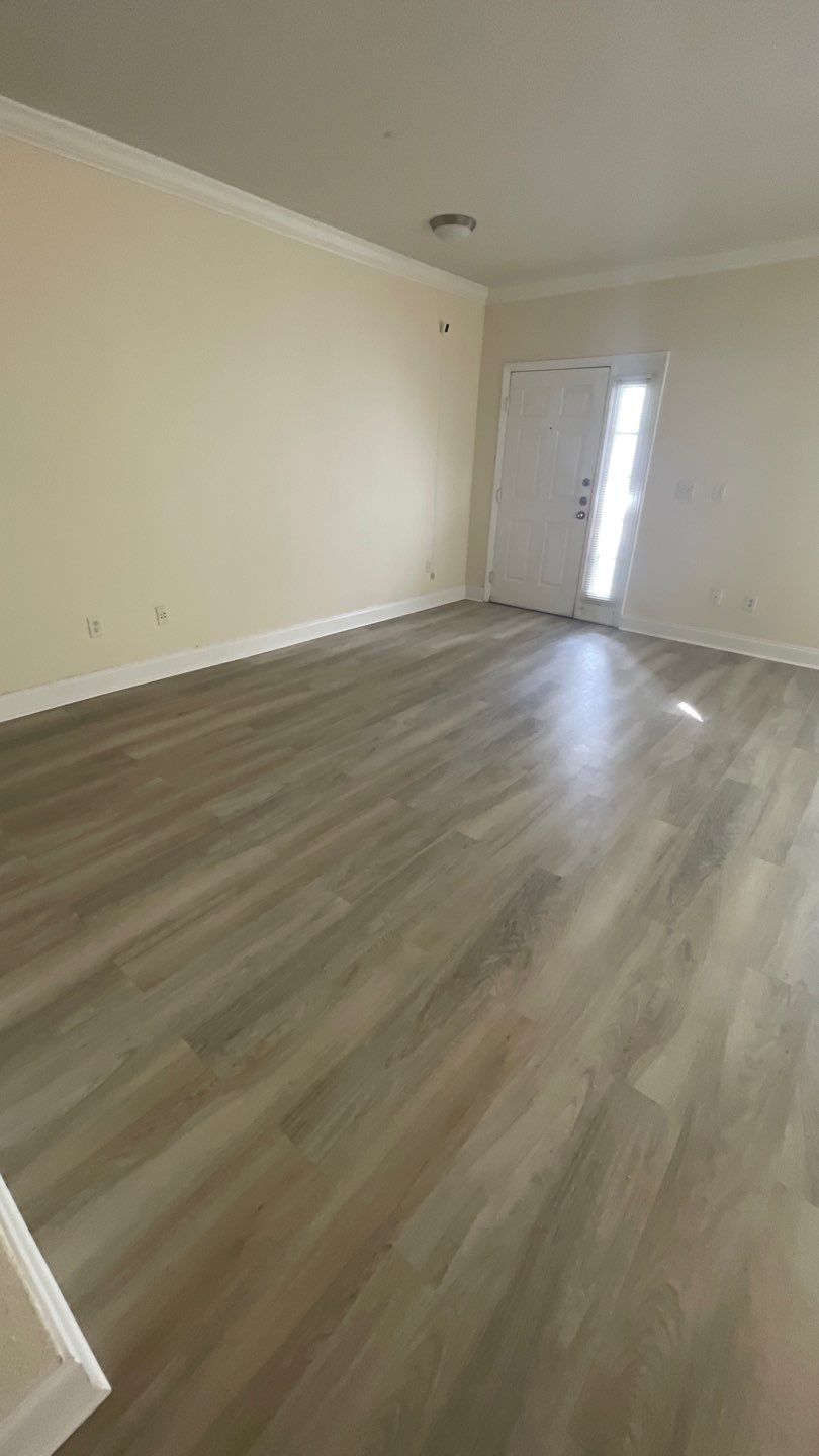 Home Remodel using LVP Flooring and Cabinets by HandyMangum
