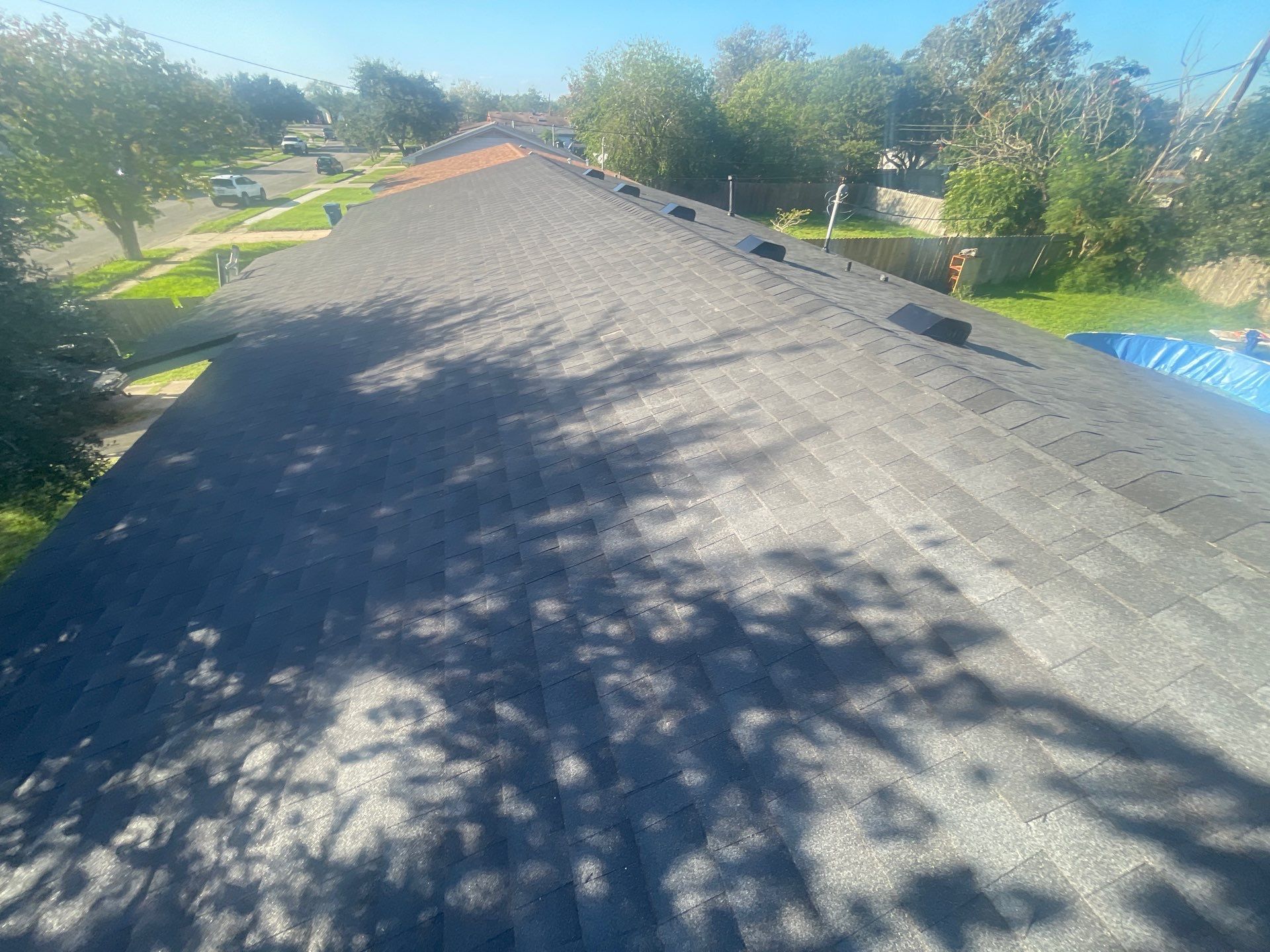 Residential Roofing Installation using GAF HDZ Charcoal by Lighthouse Roofing