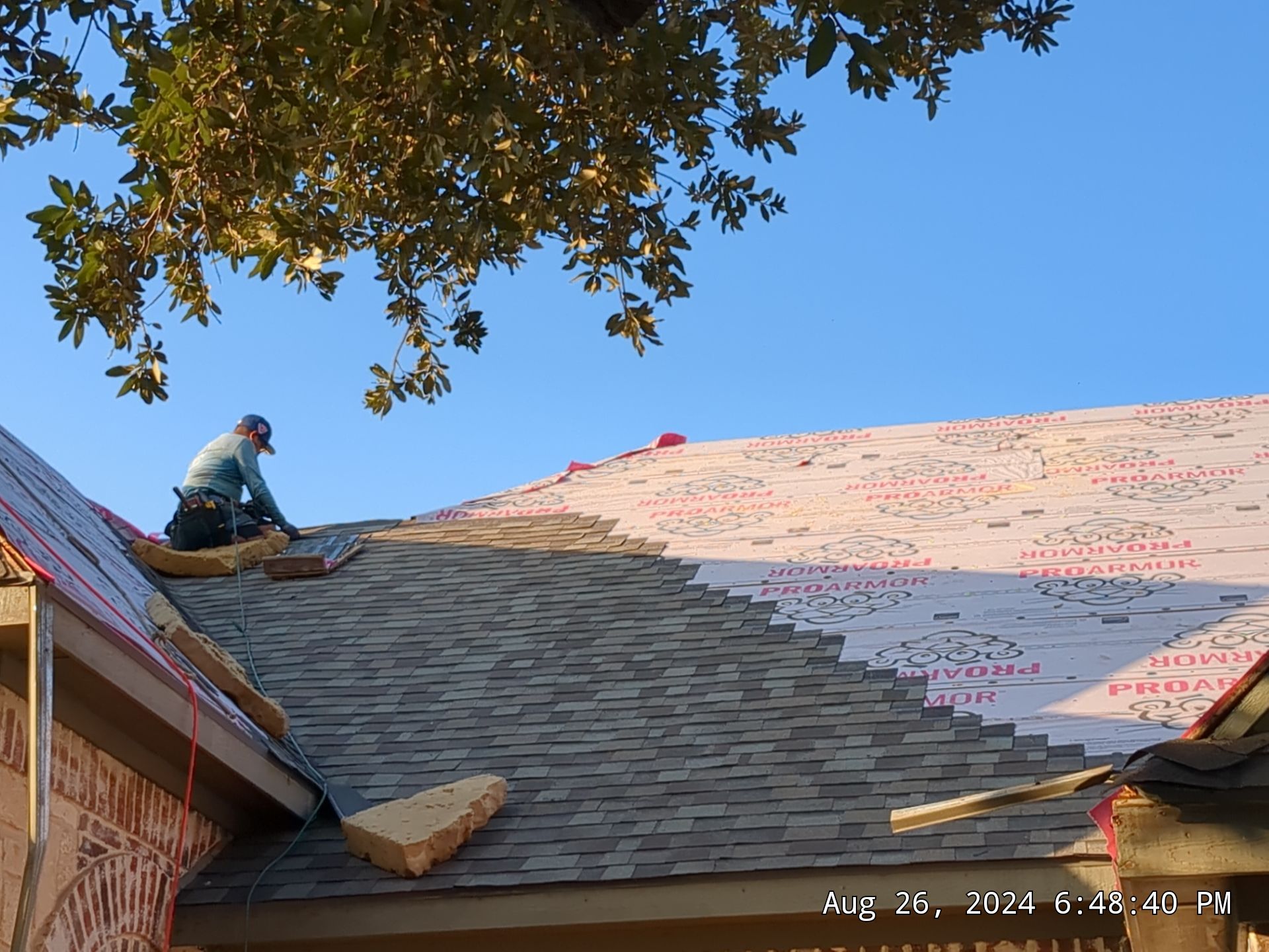 Keller Roof and Gutter Replacement by Blackforest Roofing