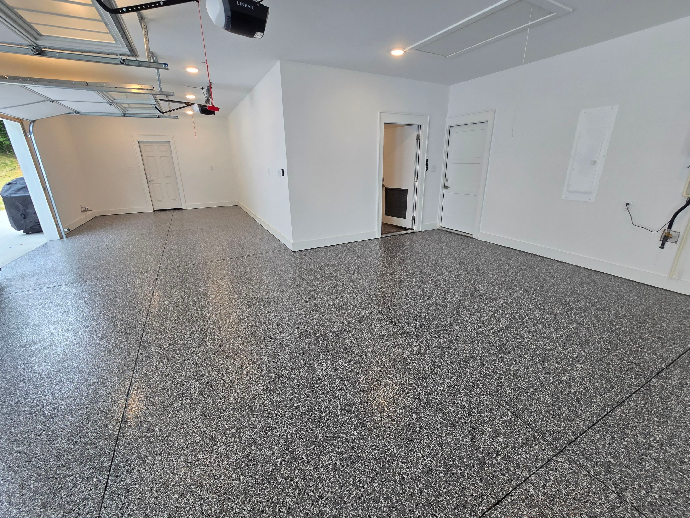 Garage using Wombat by Elite Floor Solutions