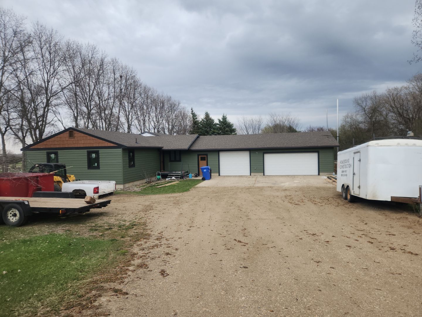 Exterior remodel in Clark by Homebound Construction