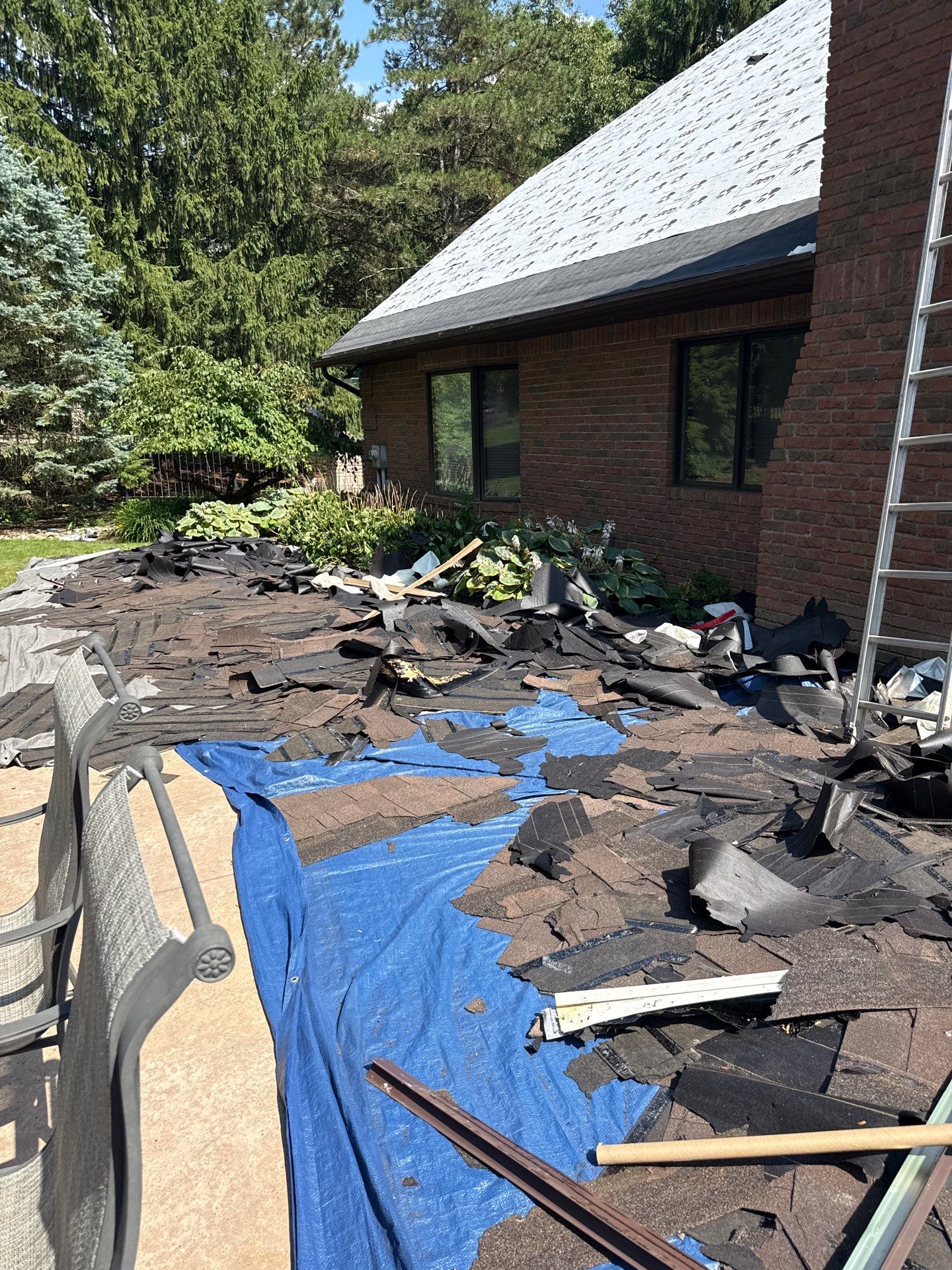 Wooster Residential Roof Replacement Using Multi-Toned Asphalt Shingles by Cornerstone Roofing And Siding