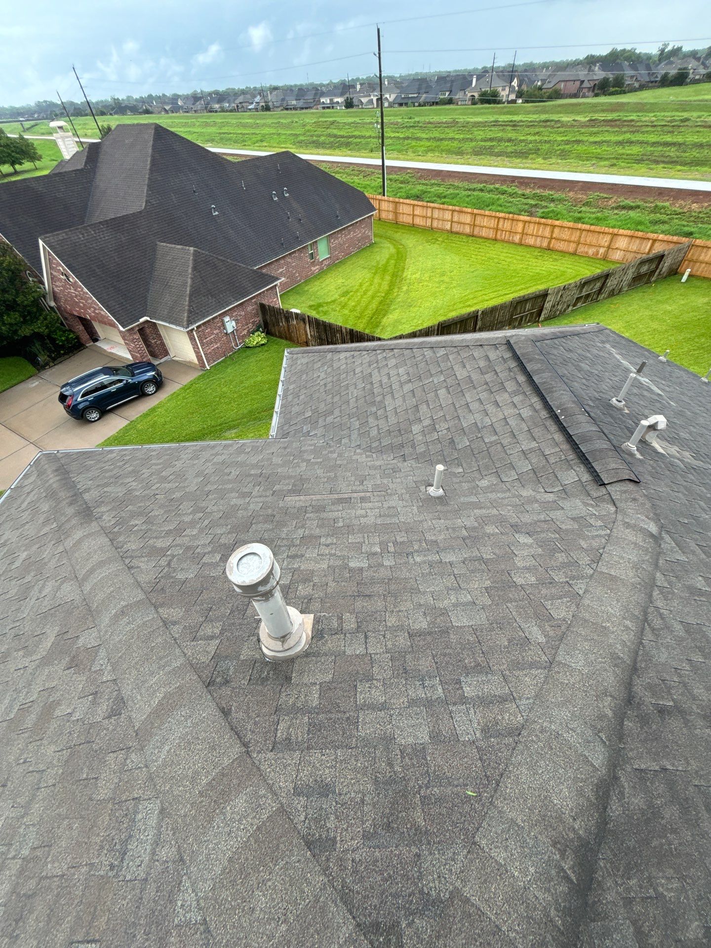 Residential Roofing Installation using Owen's Corning Duration (Lifetime) Shingles by Roof Repair Company