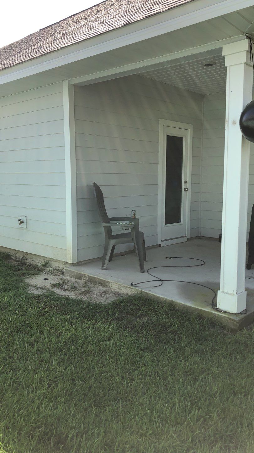 Seamless Gutter Installation using White by Gutter Professors