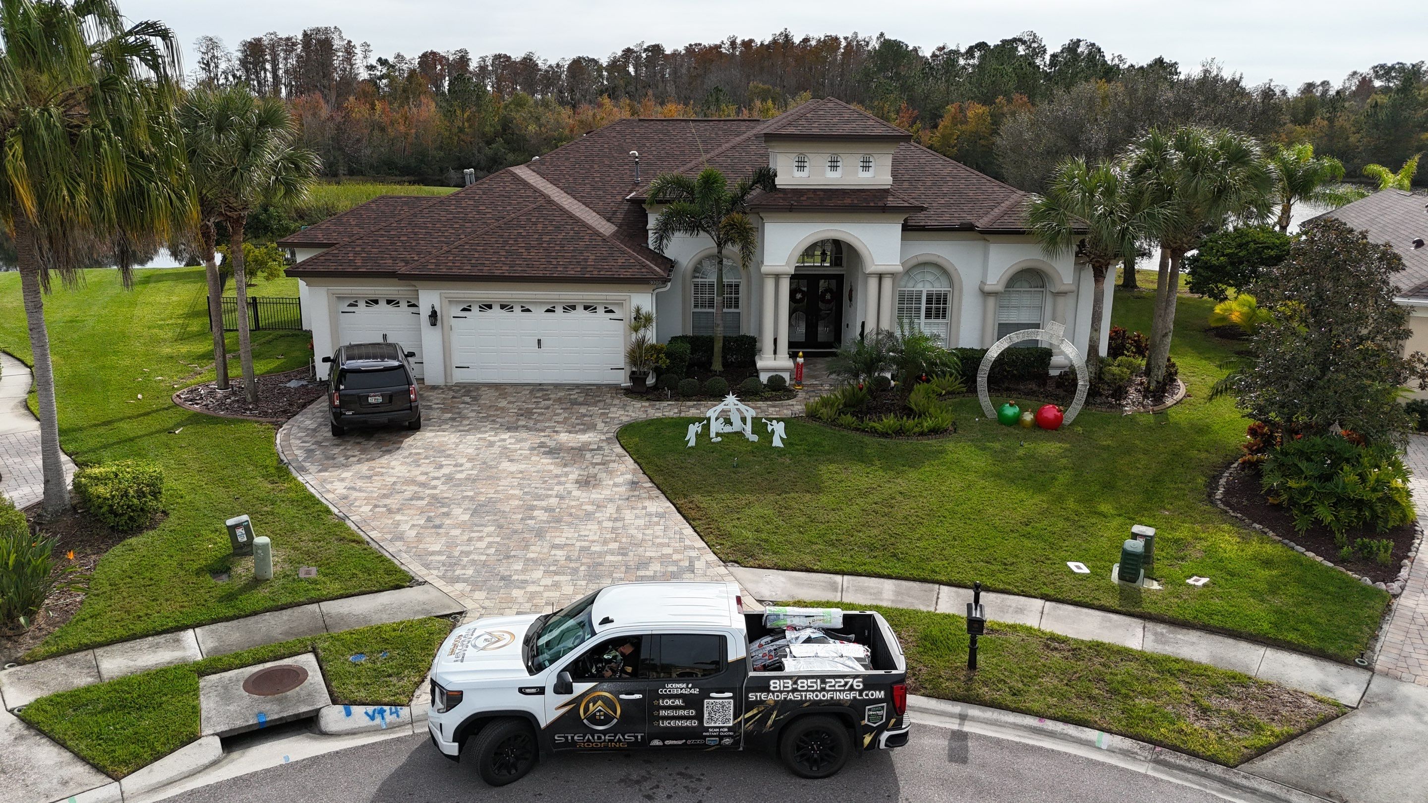 Roof Replacement in Land O' Lakes by Steadfast Roofing 