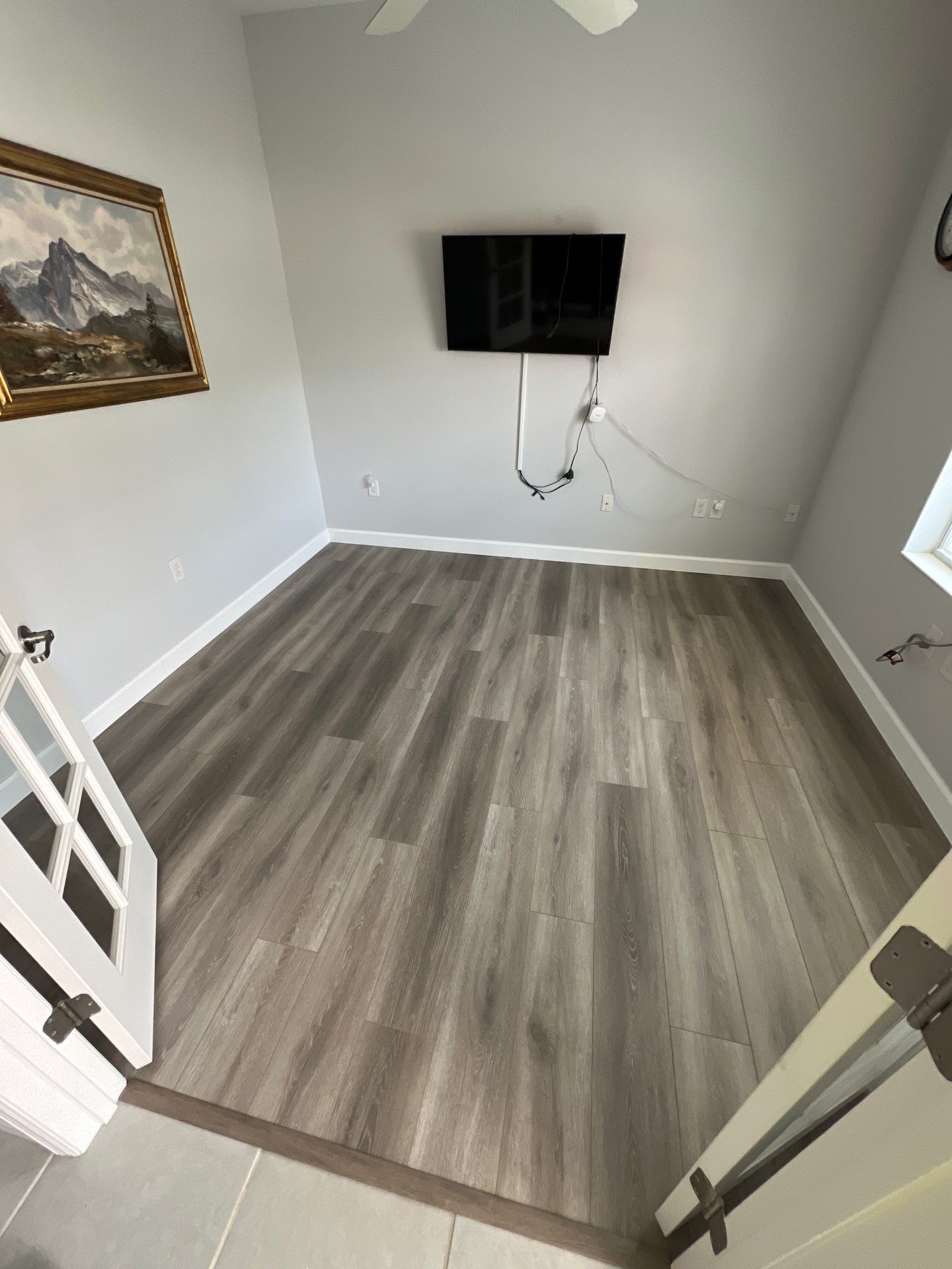 Office LVP Install by Vrmmm Flooring