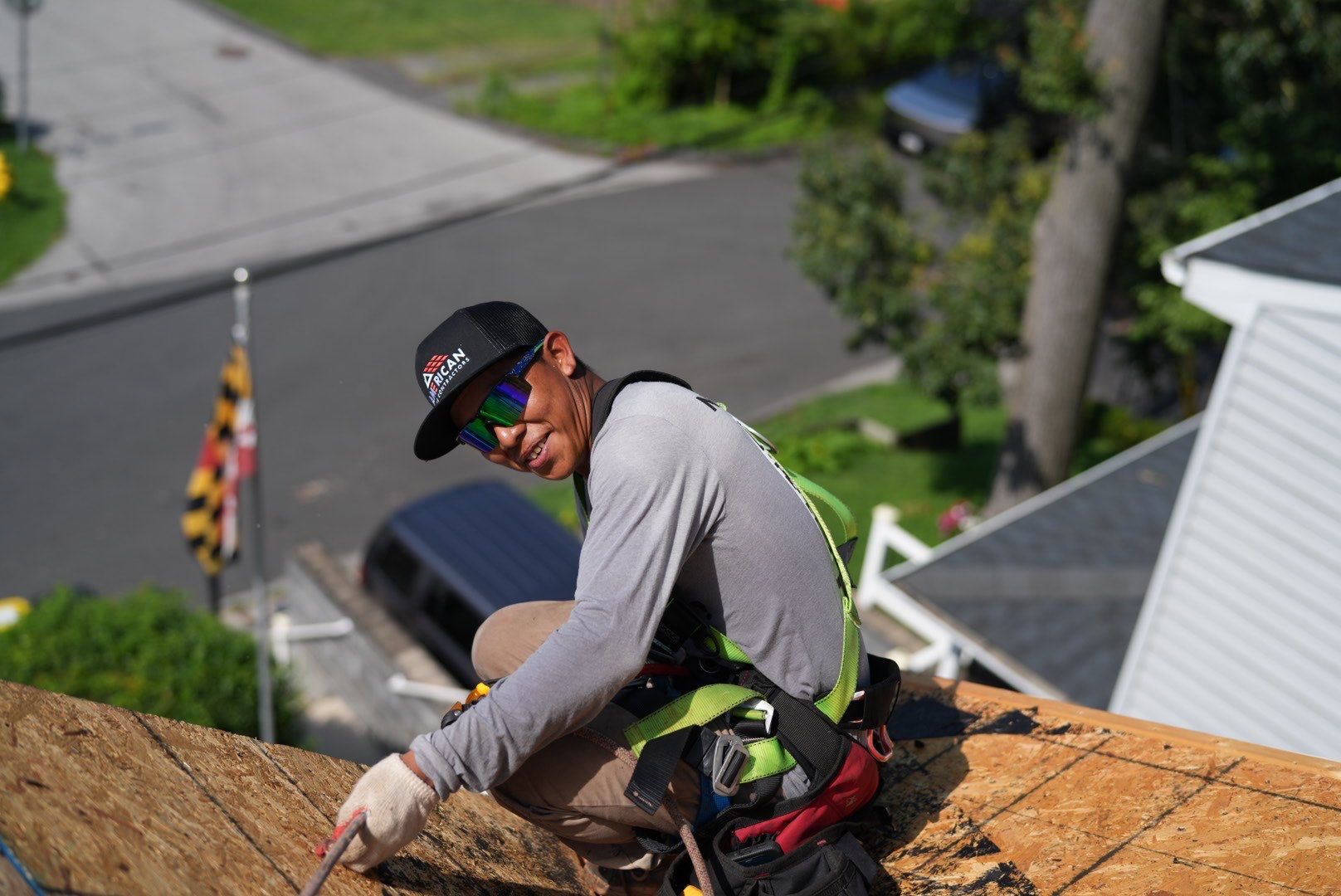 GAF TimberSteel Transformation in Glen Burnie, MD by American Home Contractors