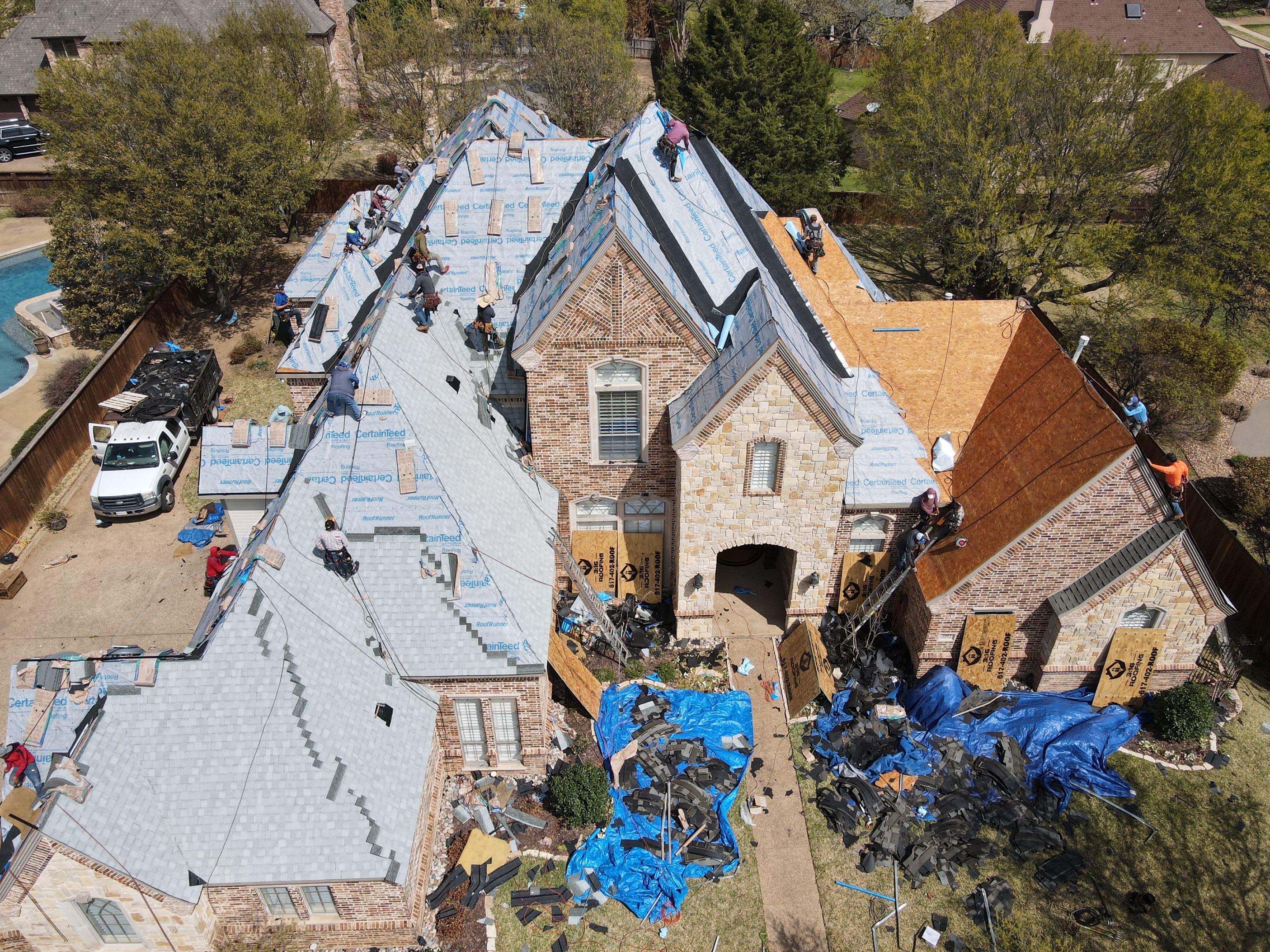 CertainTeed Landmark Residential Roofing Installation  by 3:16 Roofing and Construction