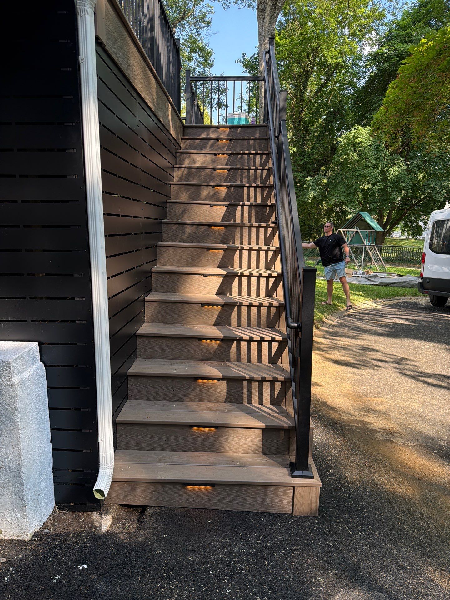 New deck and porch in Moorestown by deck guardian
