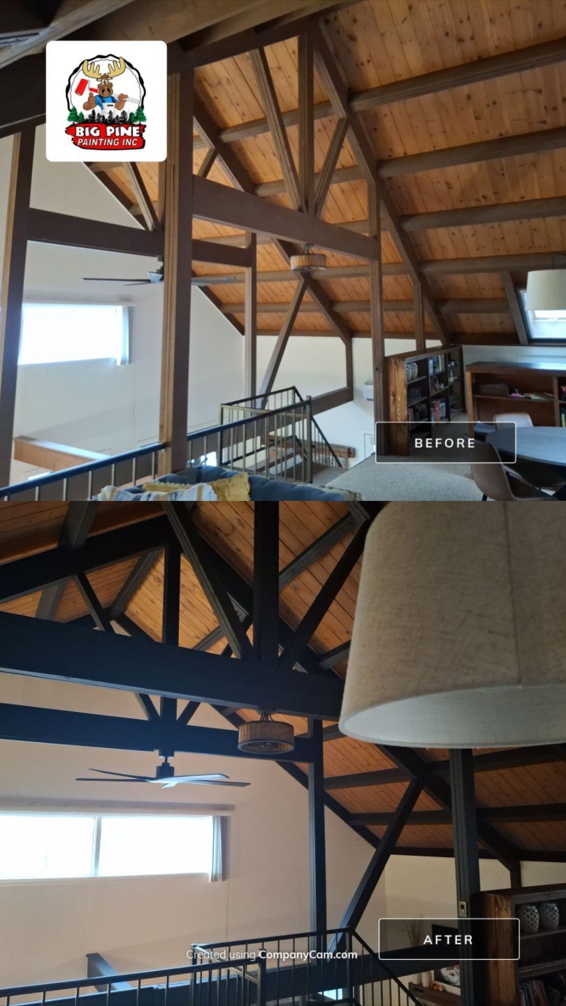 Beam Repaint by Big Pine Panting Inc