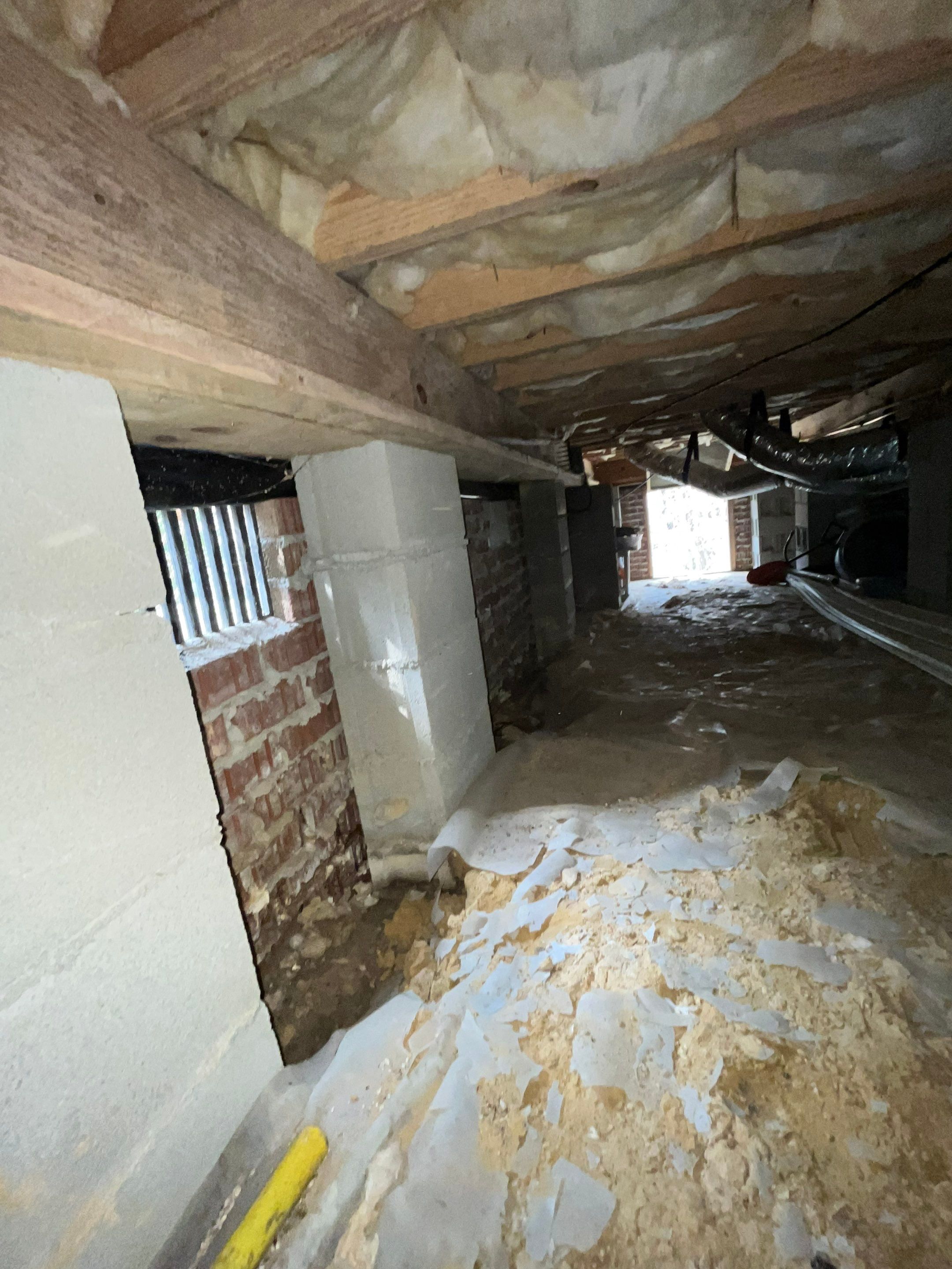Impact Choice Encapsulation with French Drain, Mold Removal, and Crawlspace Door by Impact Crawlspace