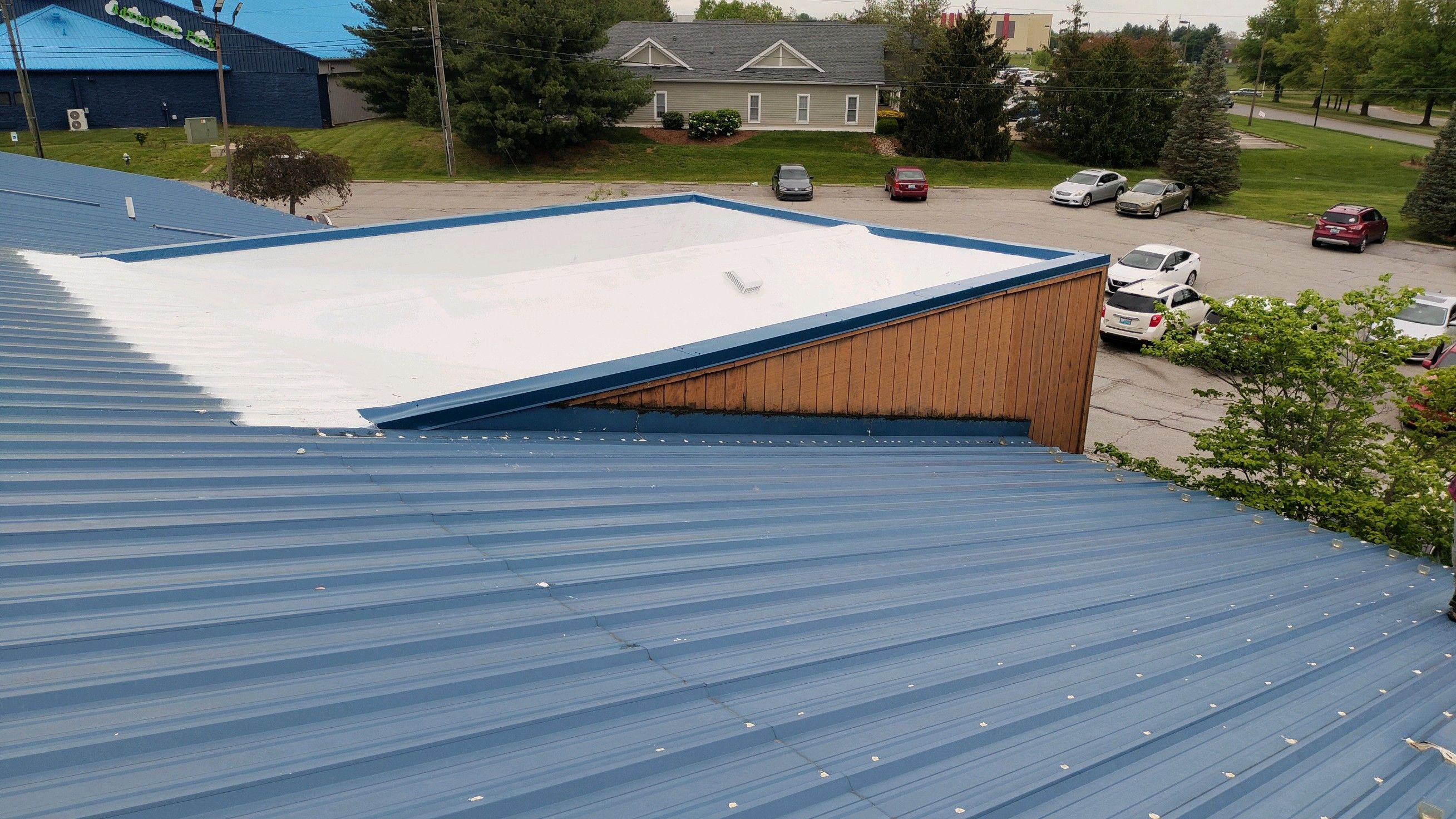 SPF Foam and Coatings using Conklin by Kentucky Commercial Roofing