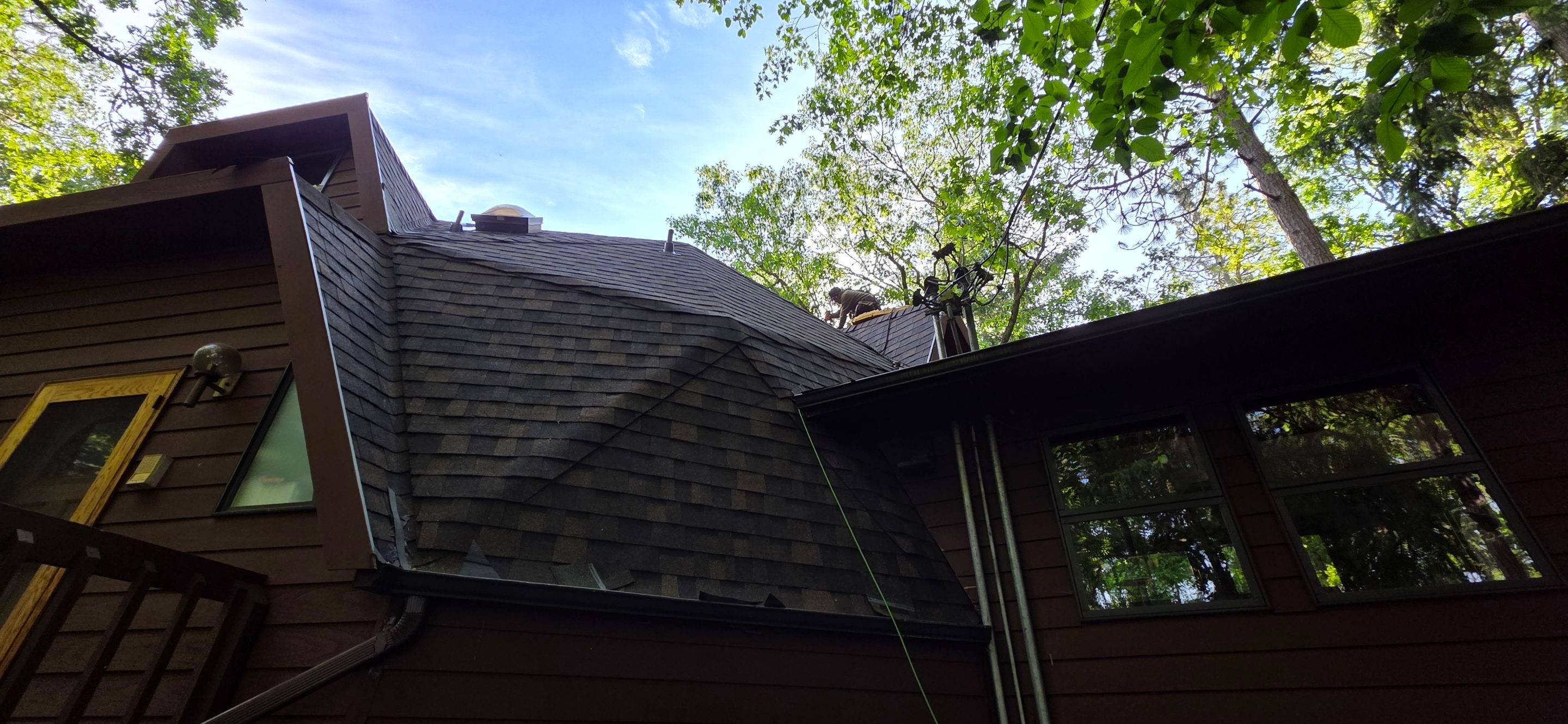 Residential Shingle Dome Roof Installation – Eugene, OR by BEST Roofing & Waterproofing