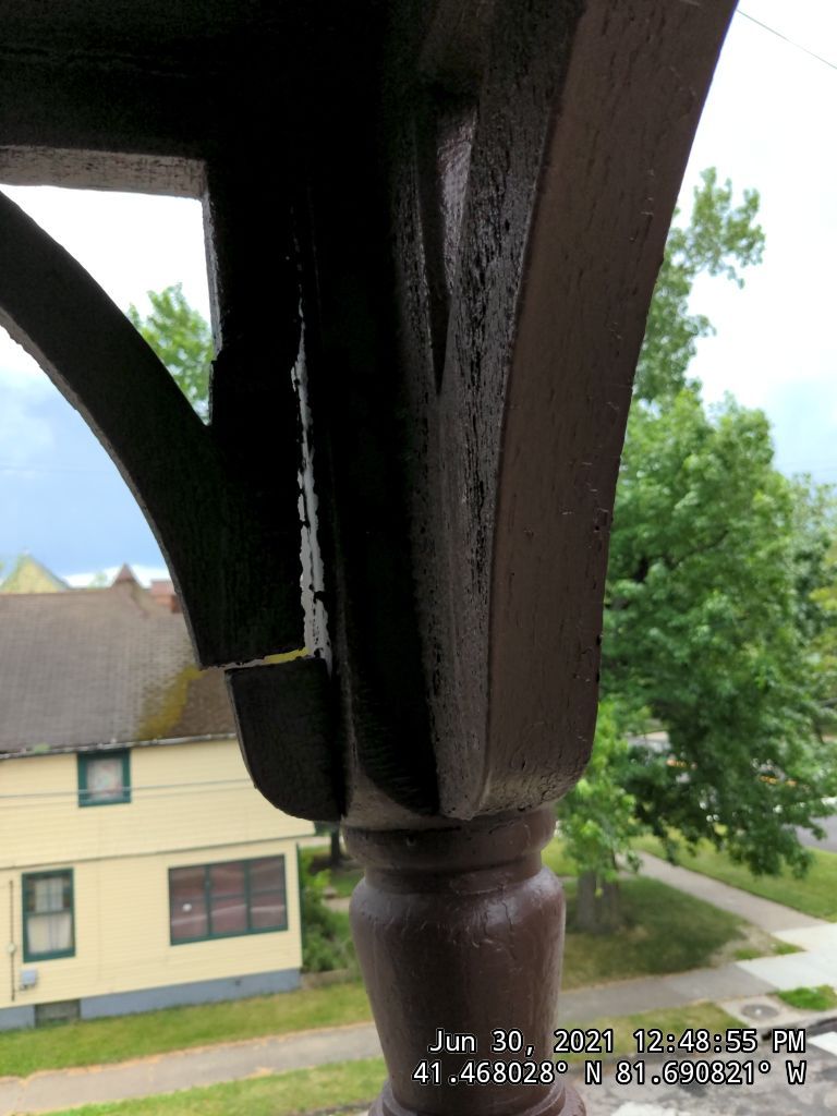 Fire damaged home in Tremont by Absolute Roofing and Construction