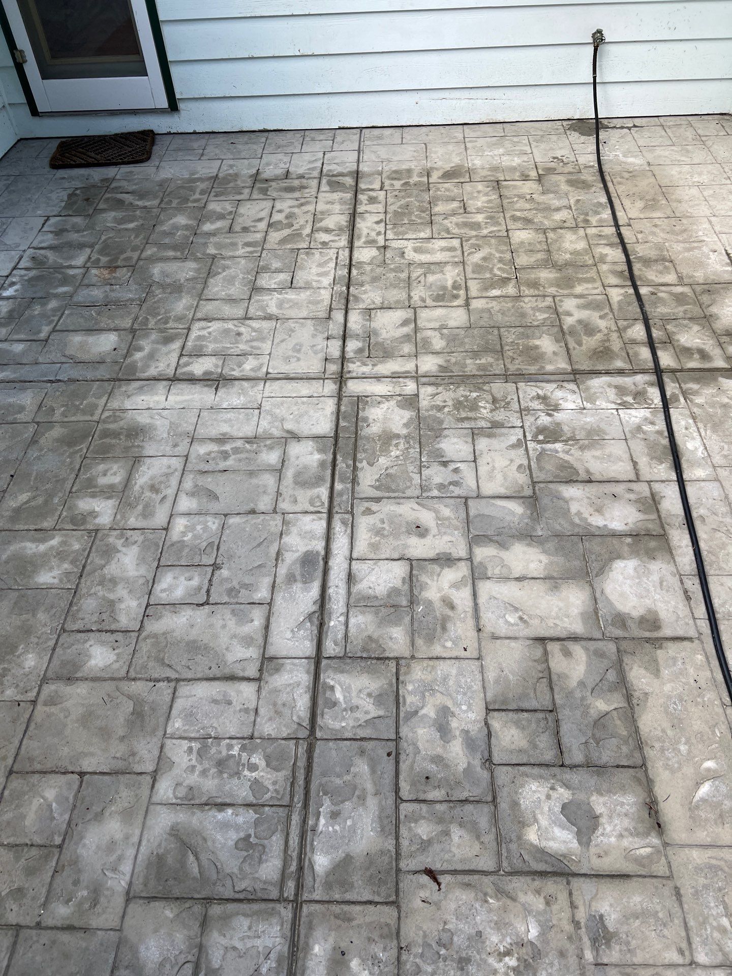 Stamped Concrete Patio and Driveway | Edmonds  by Jireh Asphalt & Concrete Inc 