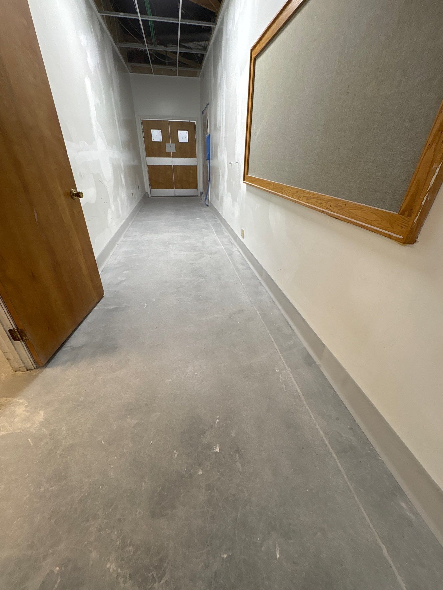 Commercial Kitchen Floor Remodel at Elks, Winchester, VA by Tailored Concrete Coatings