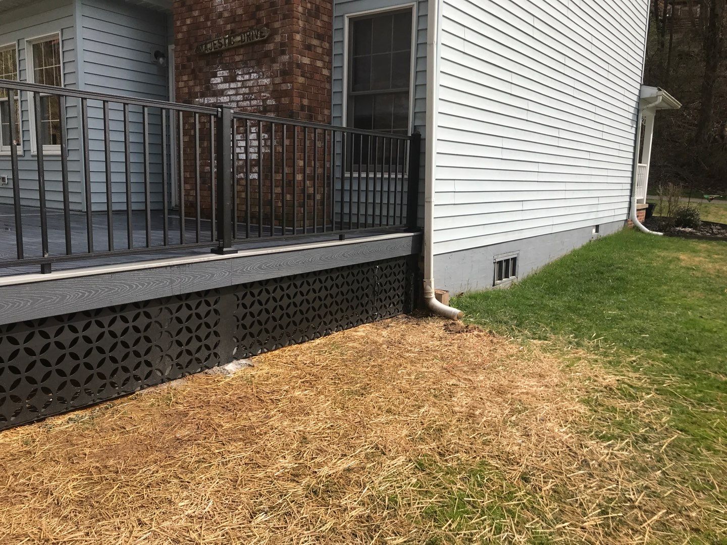 Deck Installation using Trex Decking and Railing  by Secure Construction Company Inc