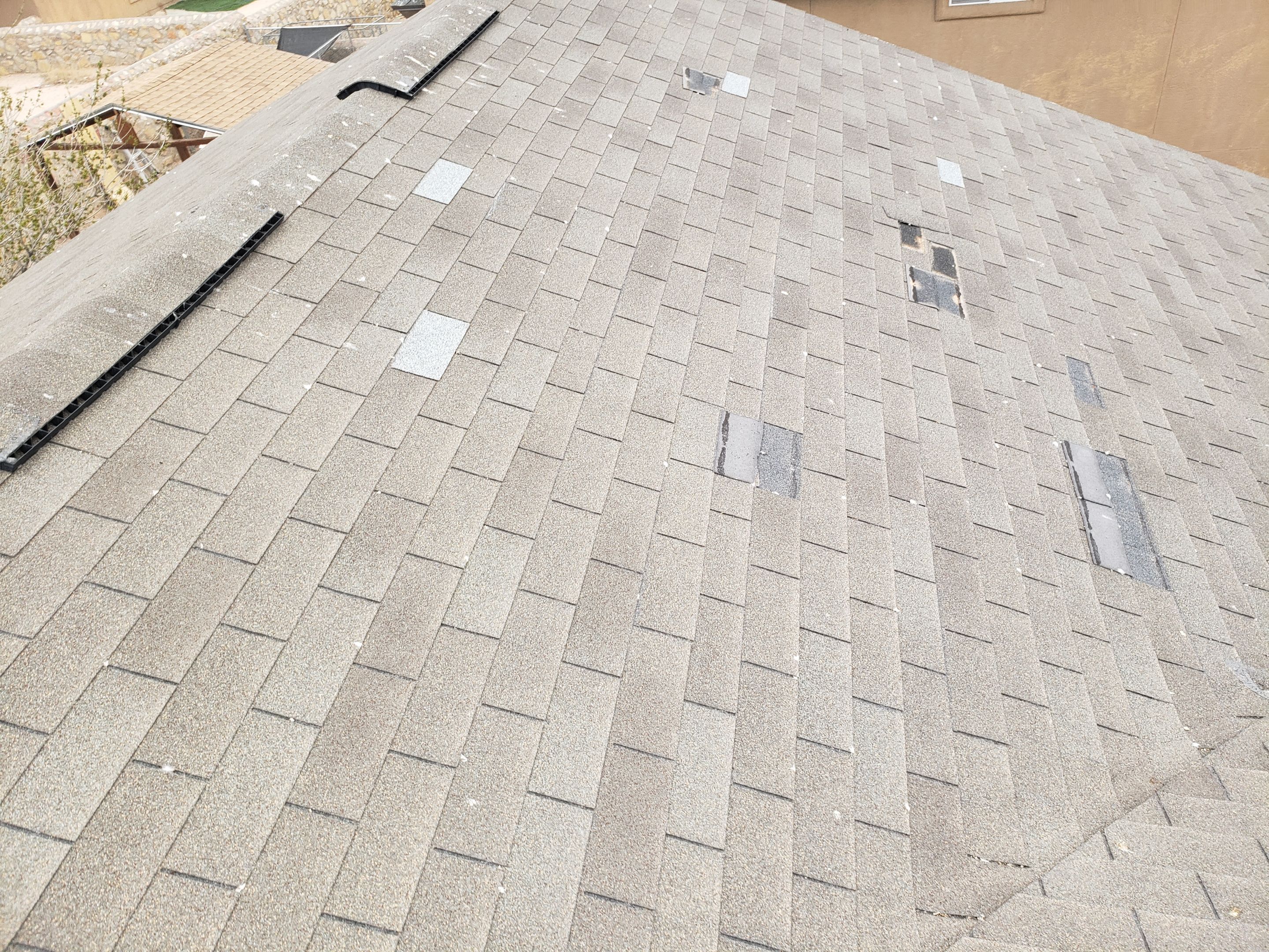 Shingle roof restoration by SPF Services 