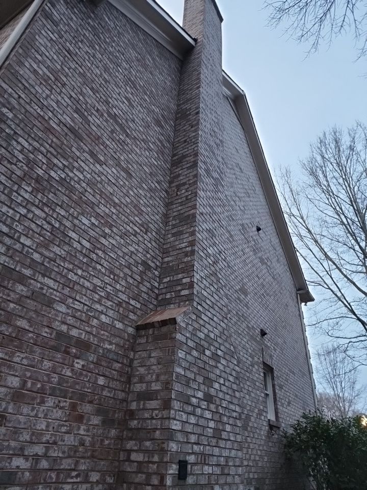 House Wash using cleaner by Power Wash Masters LLC