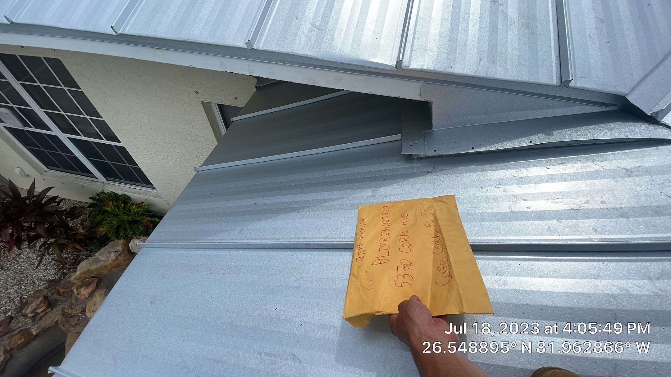 Residential Roofing Installation using Standing Seam Metal by Protek 