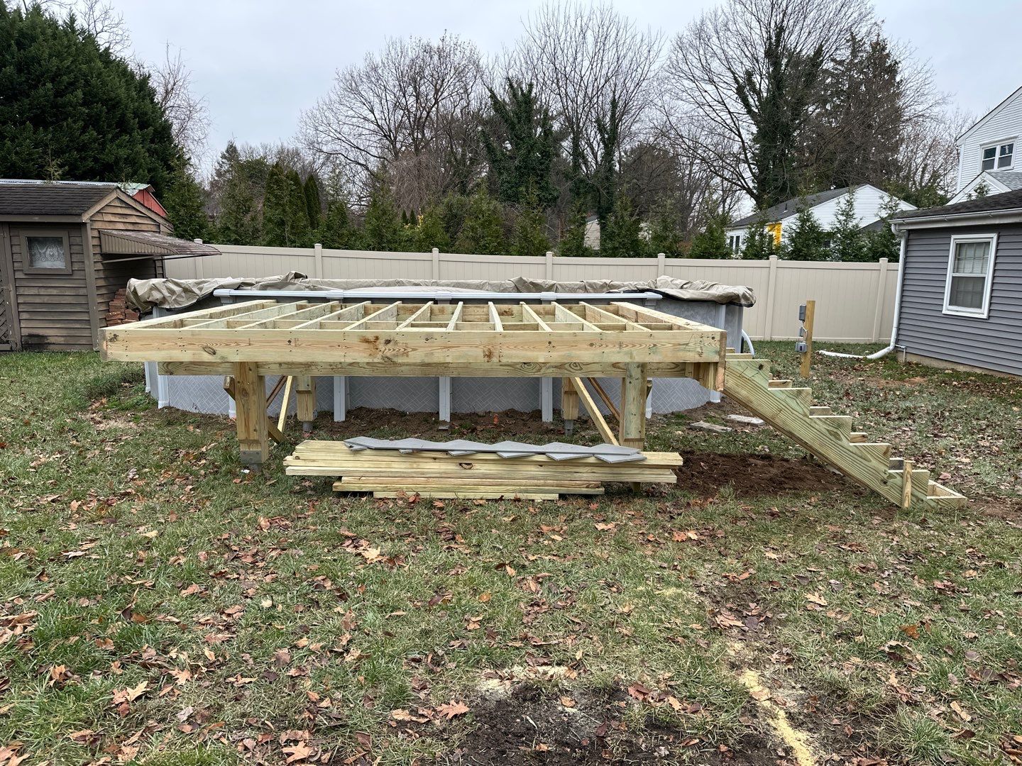 New Pool Deck by deck guardian