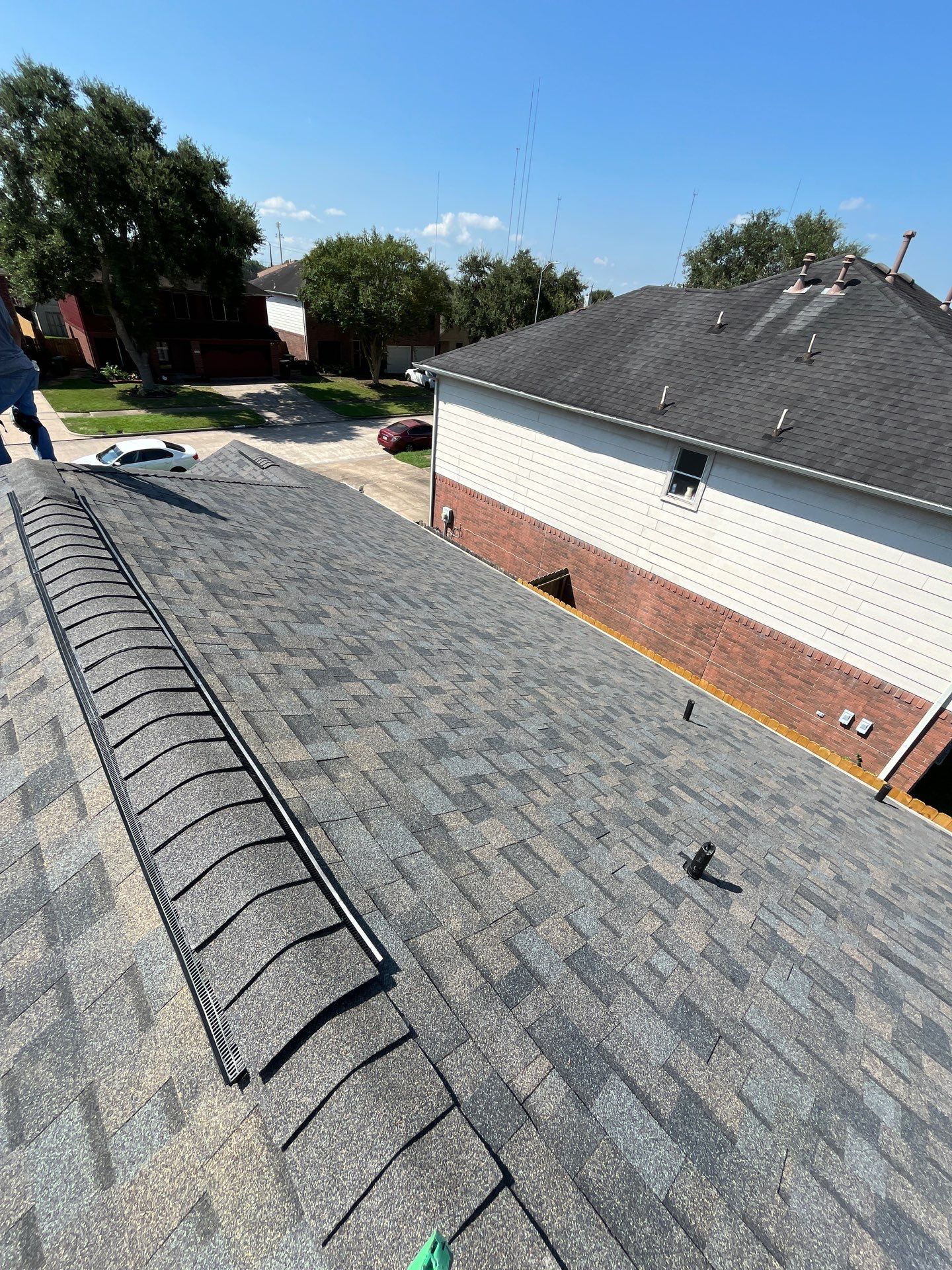 Reroof Project (Post Hurricane Beryl) by Berry Good Roofing 