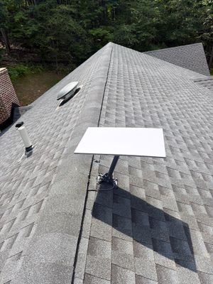 Roof Mounted Starlink Satellite Install 