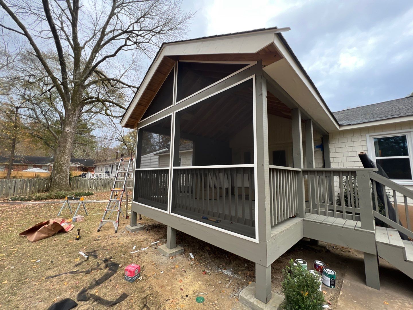 Crestline - Porch by Pillar and Pine