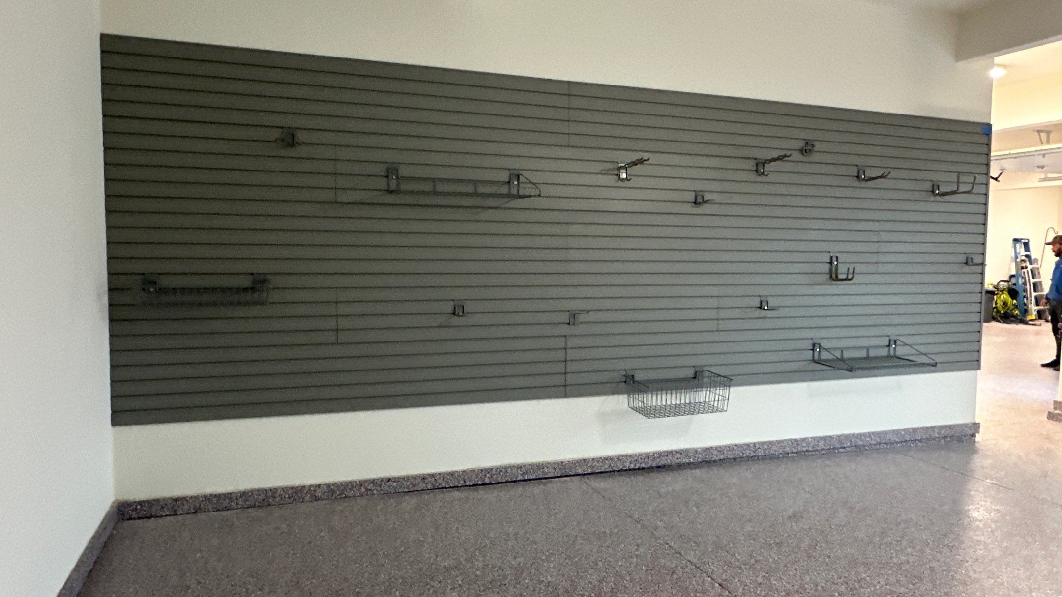 Look Tanner B. added his beautiful garage storage to his garage by Banner Garage