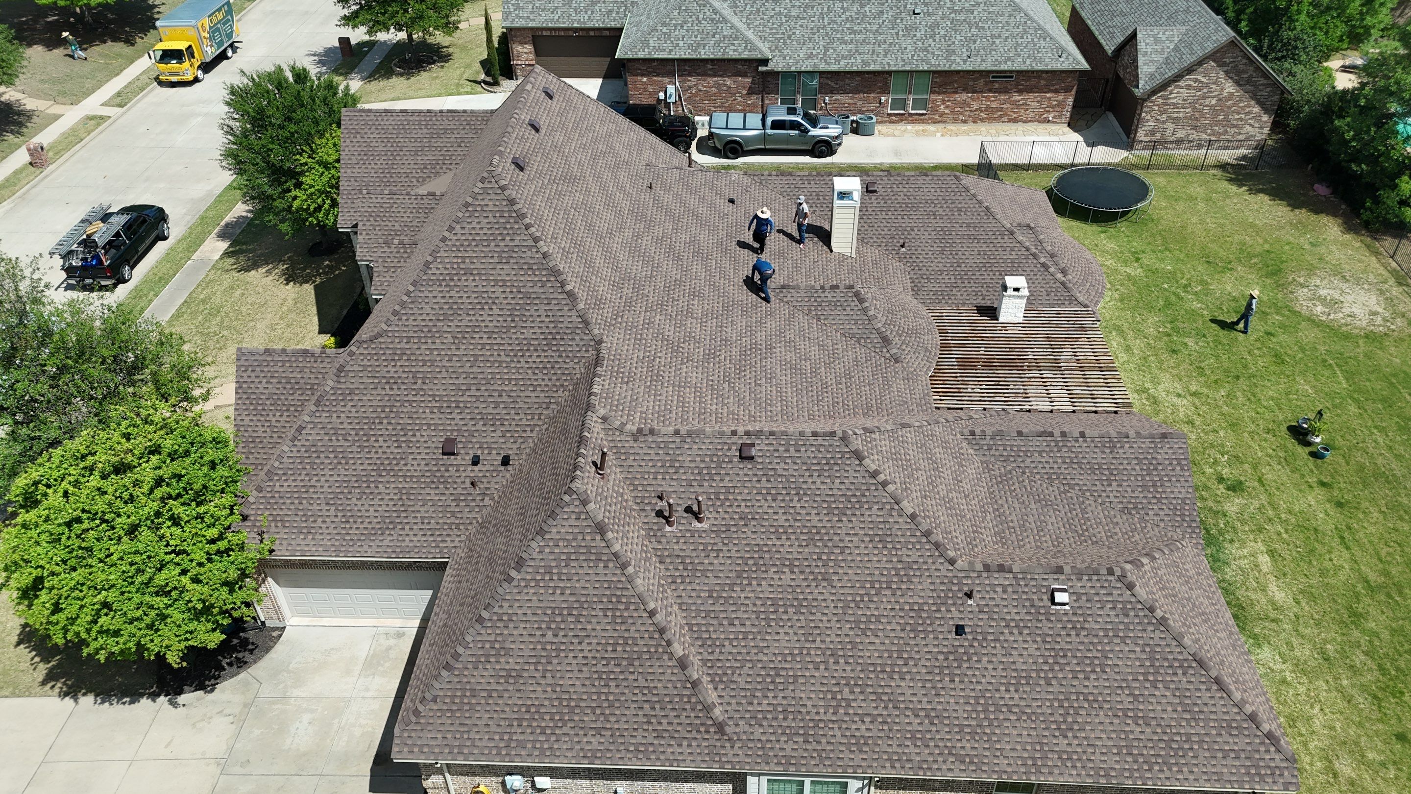 Residential Roof Replacement, and Full Exterior Restoration Wylie, Texas by Springtree Restoration 