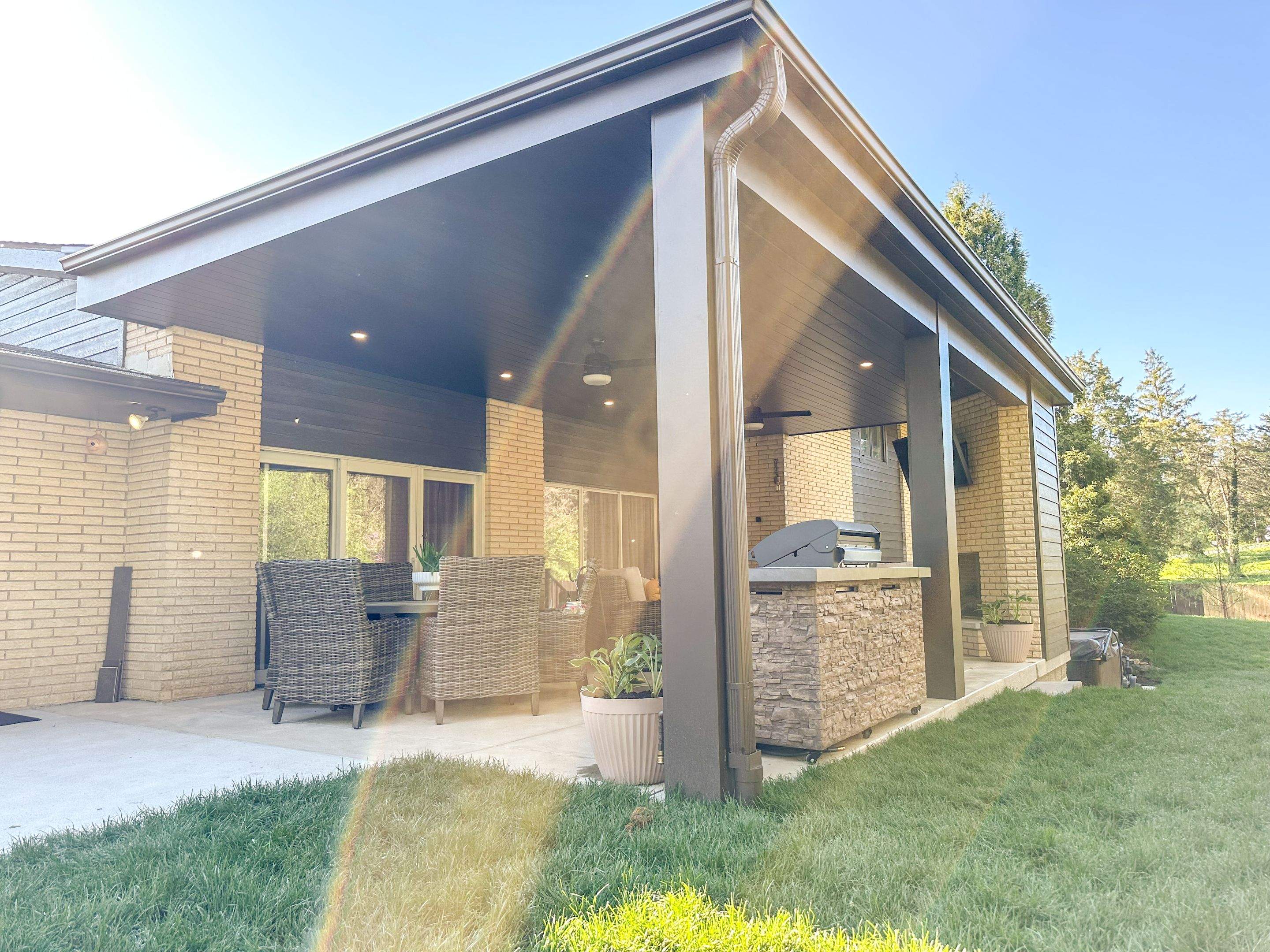 Centerville Covered Patio by Zengel Group
