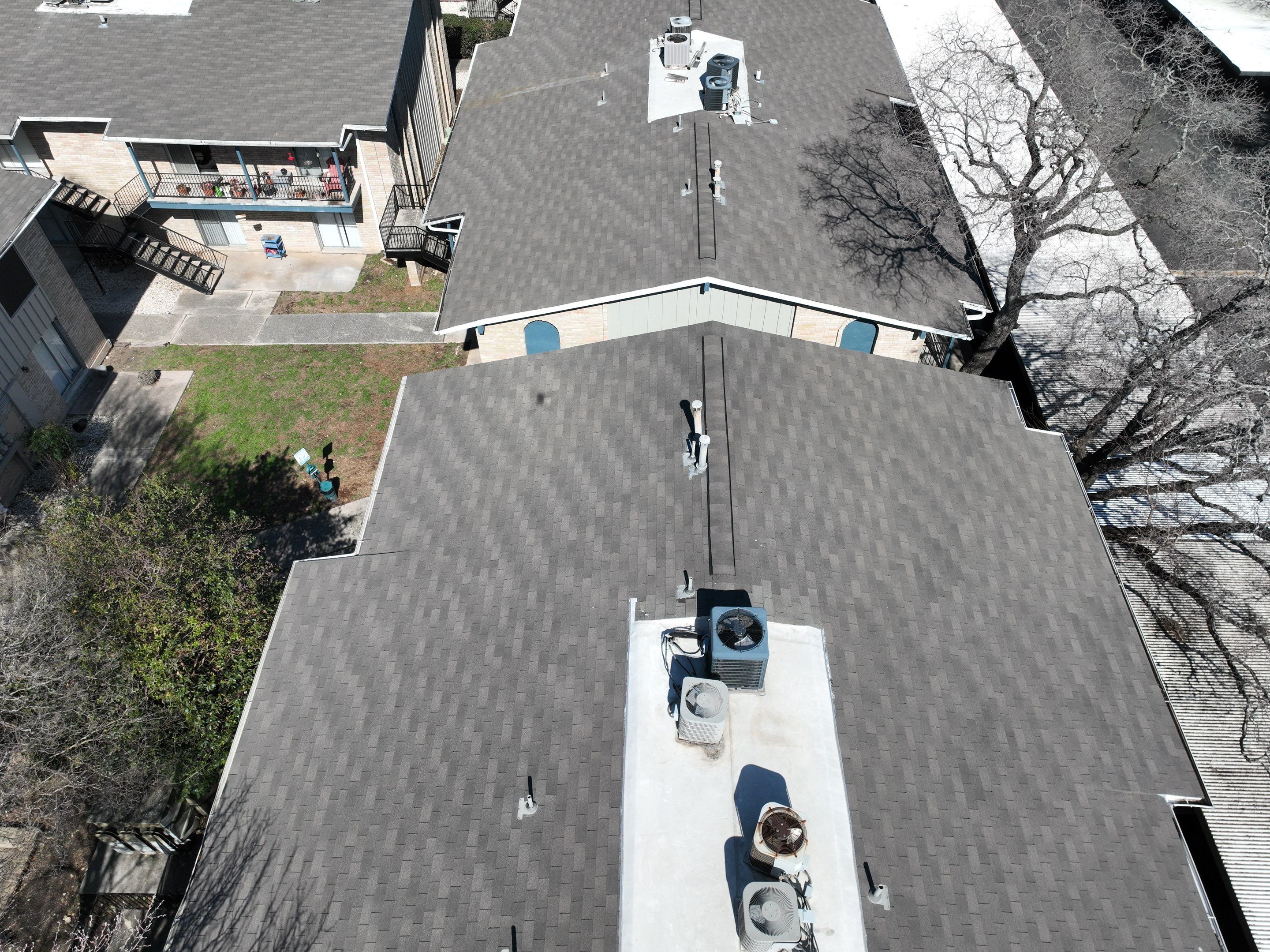 Commercial Roof Inspection using Drone Inspection by Premier Roofing and Contracting